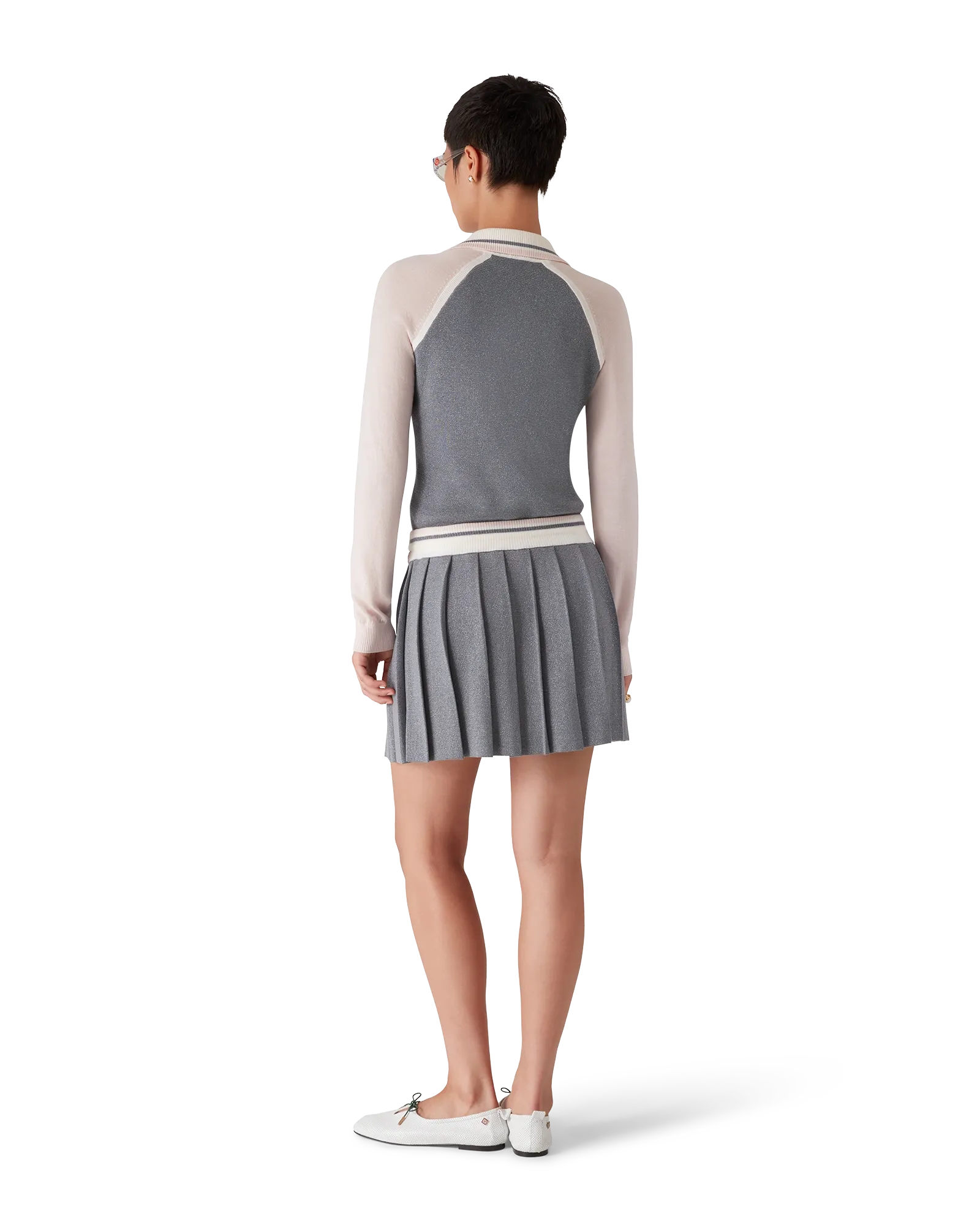 Merino Knit Tennis Skirt