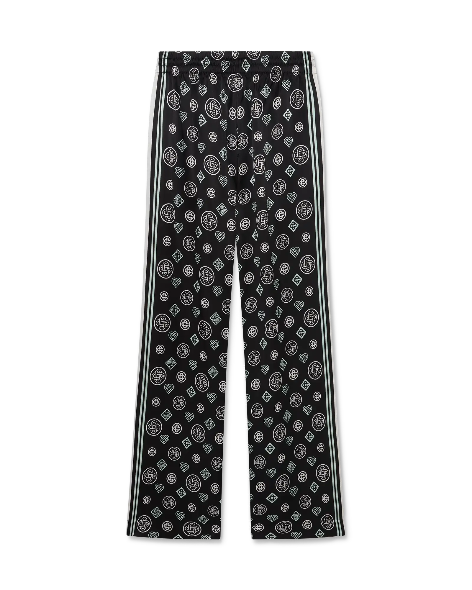 Monogram Pyjama Silk Satin Trousers