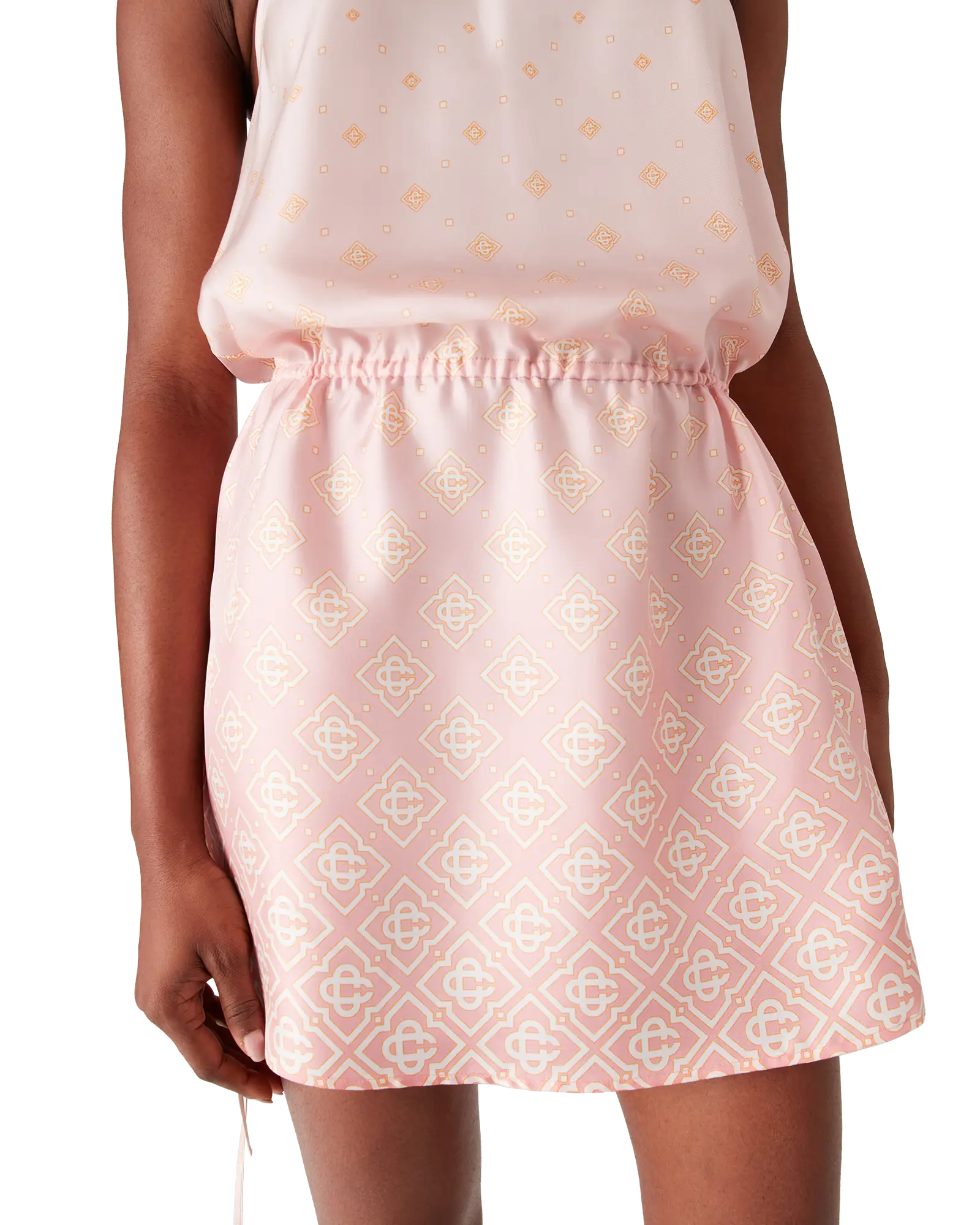 Monogram Degrade Silk Dress
