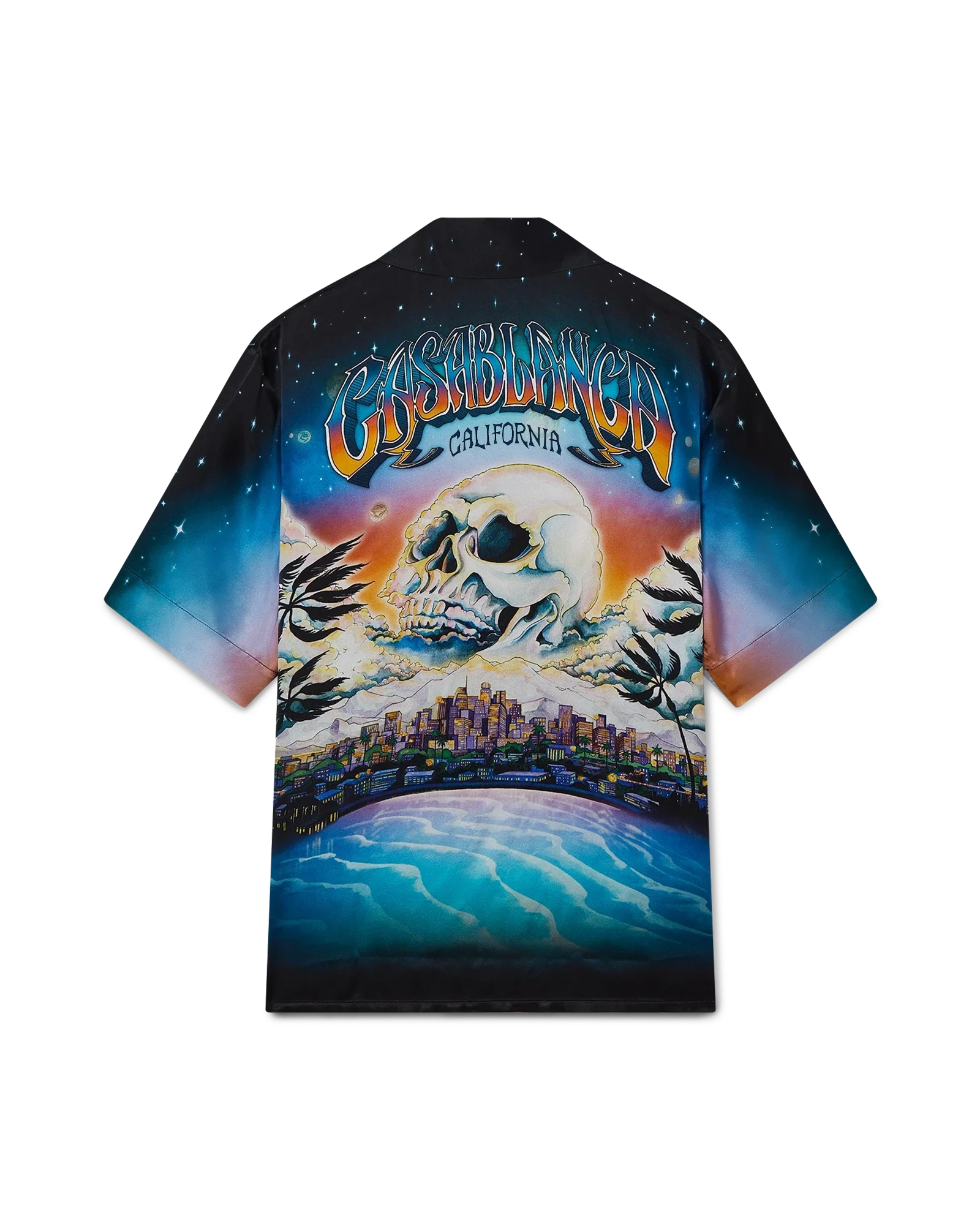 La Prémonition Short Sleeve Silk Shirt