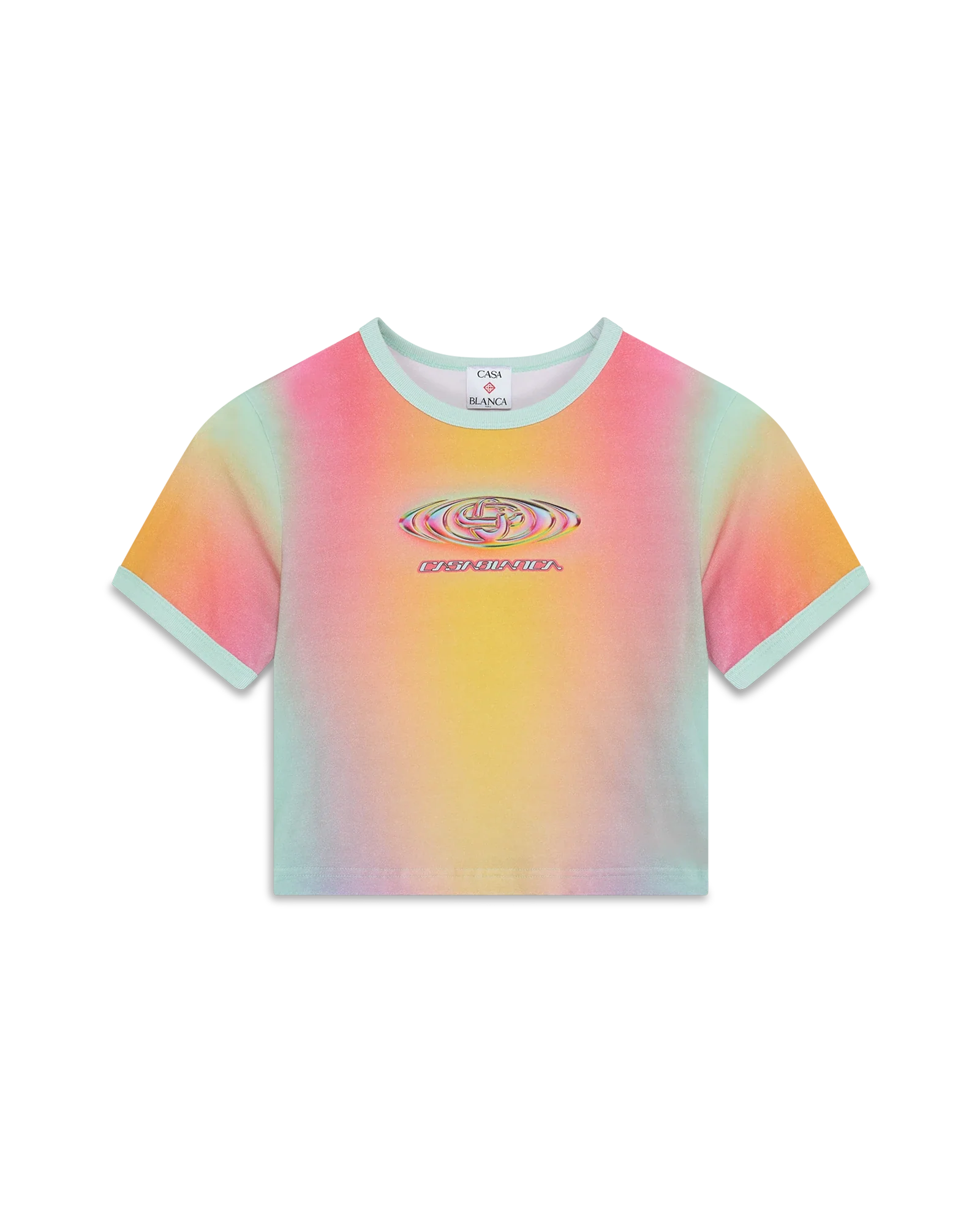 Glass Gradient Printed Baby Short Sleeve T-Shirt