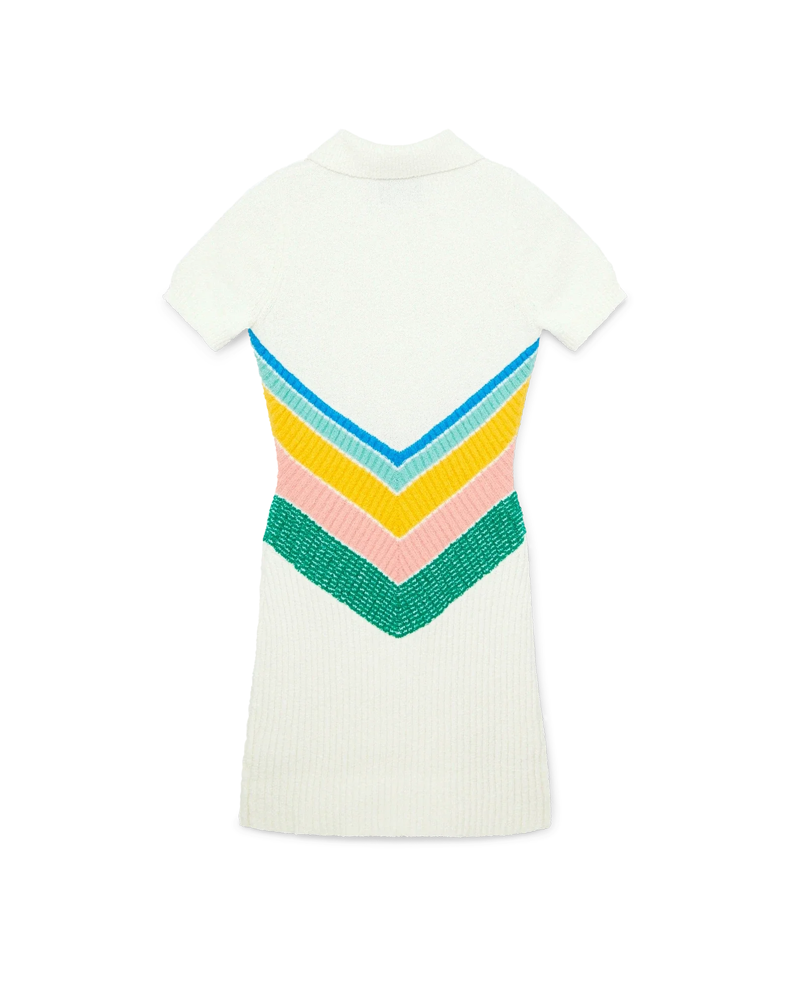 Boucle Chevron Dress