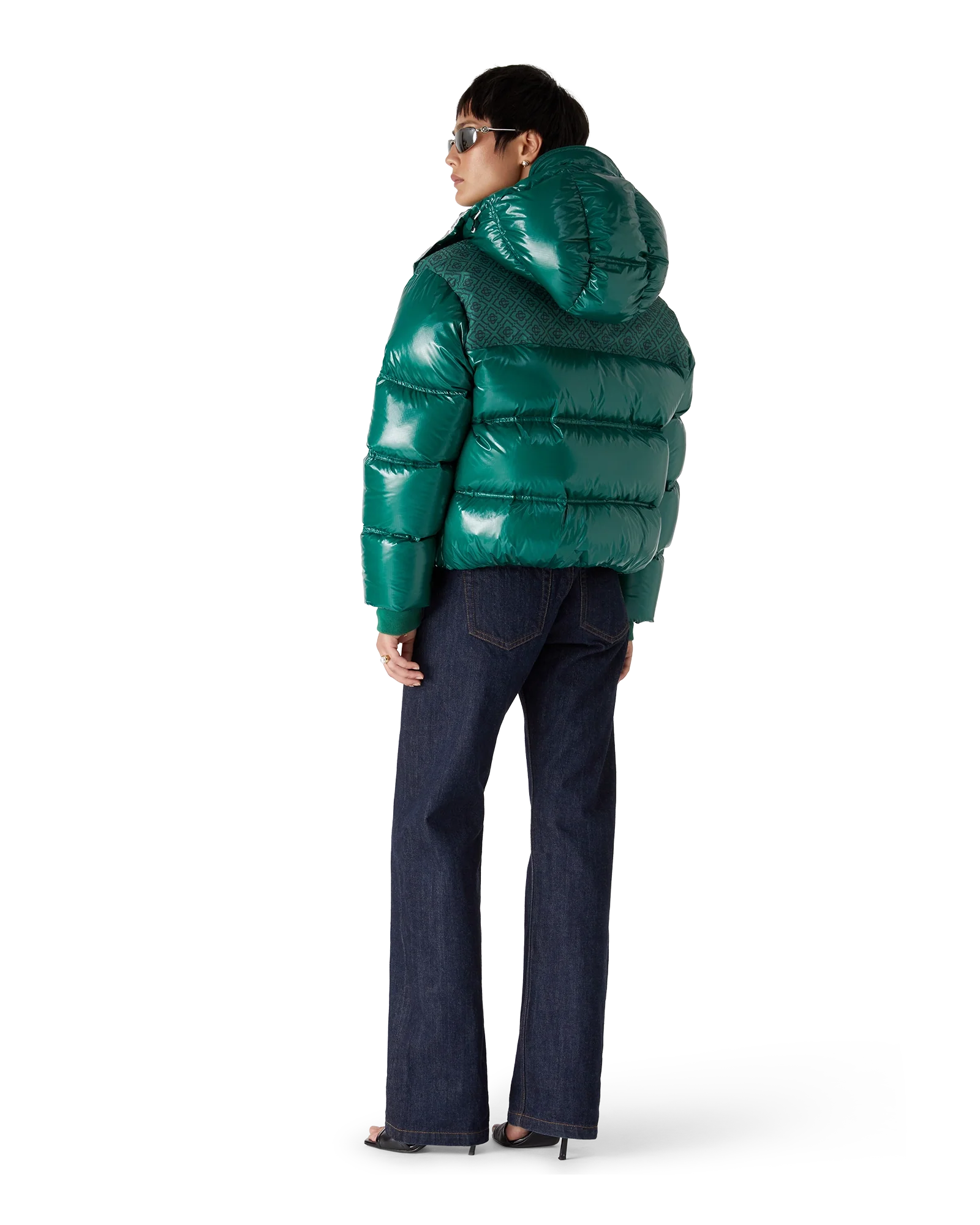 Nylon Puffer Down Jacket
