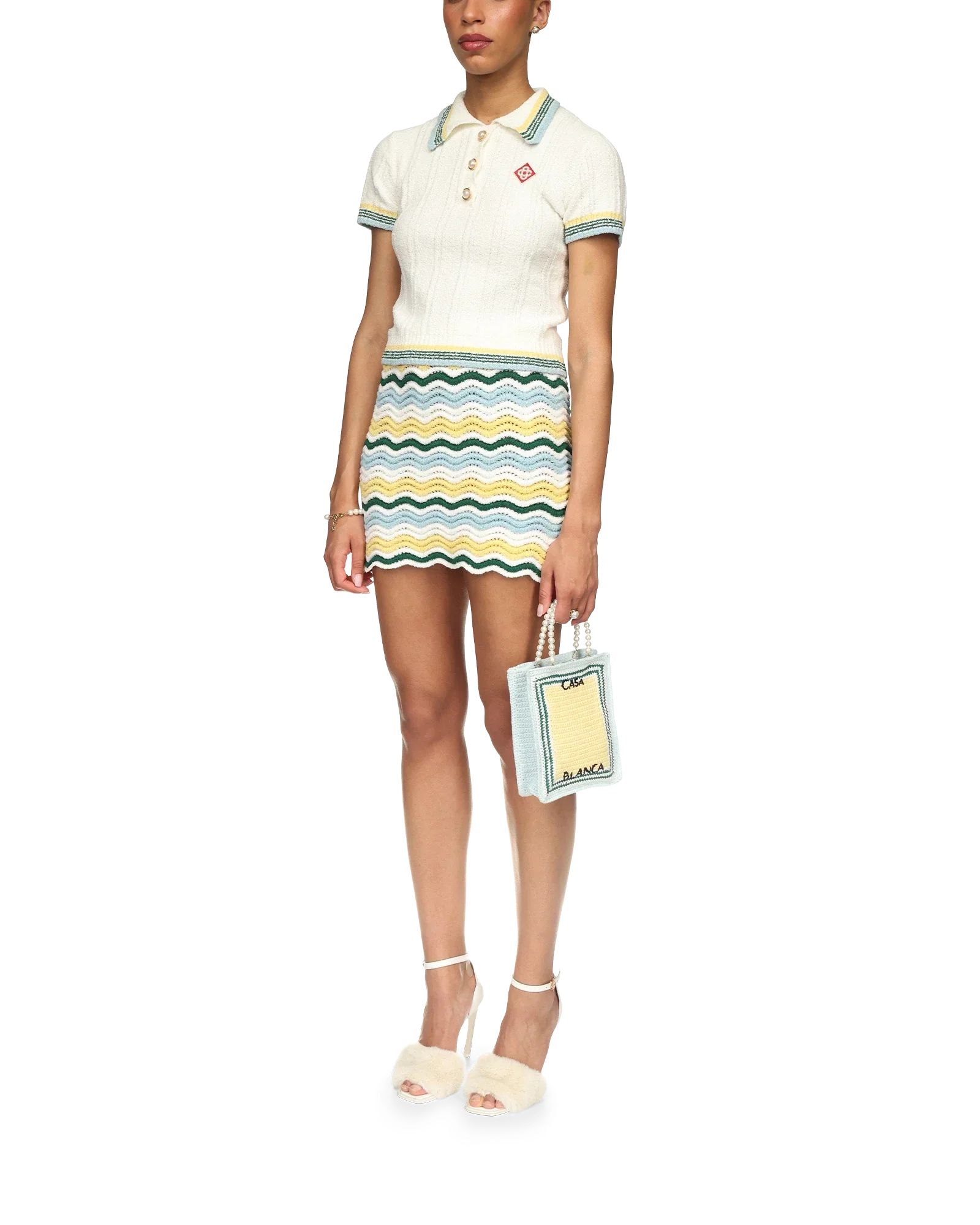 Boucle Wave Skirt