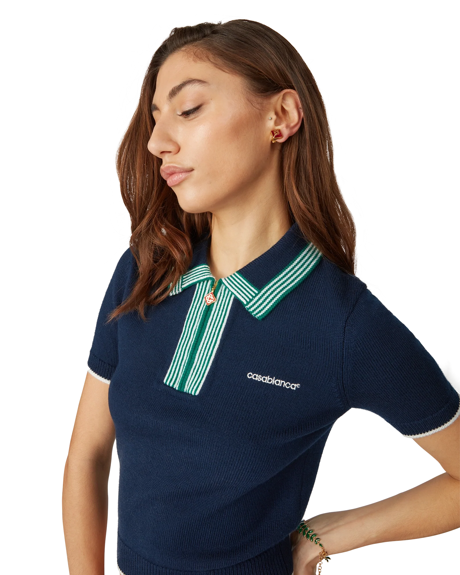 Knit Tennis Polo Shirt