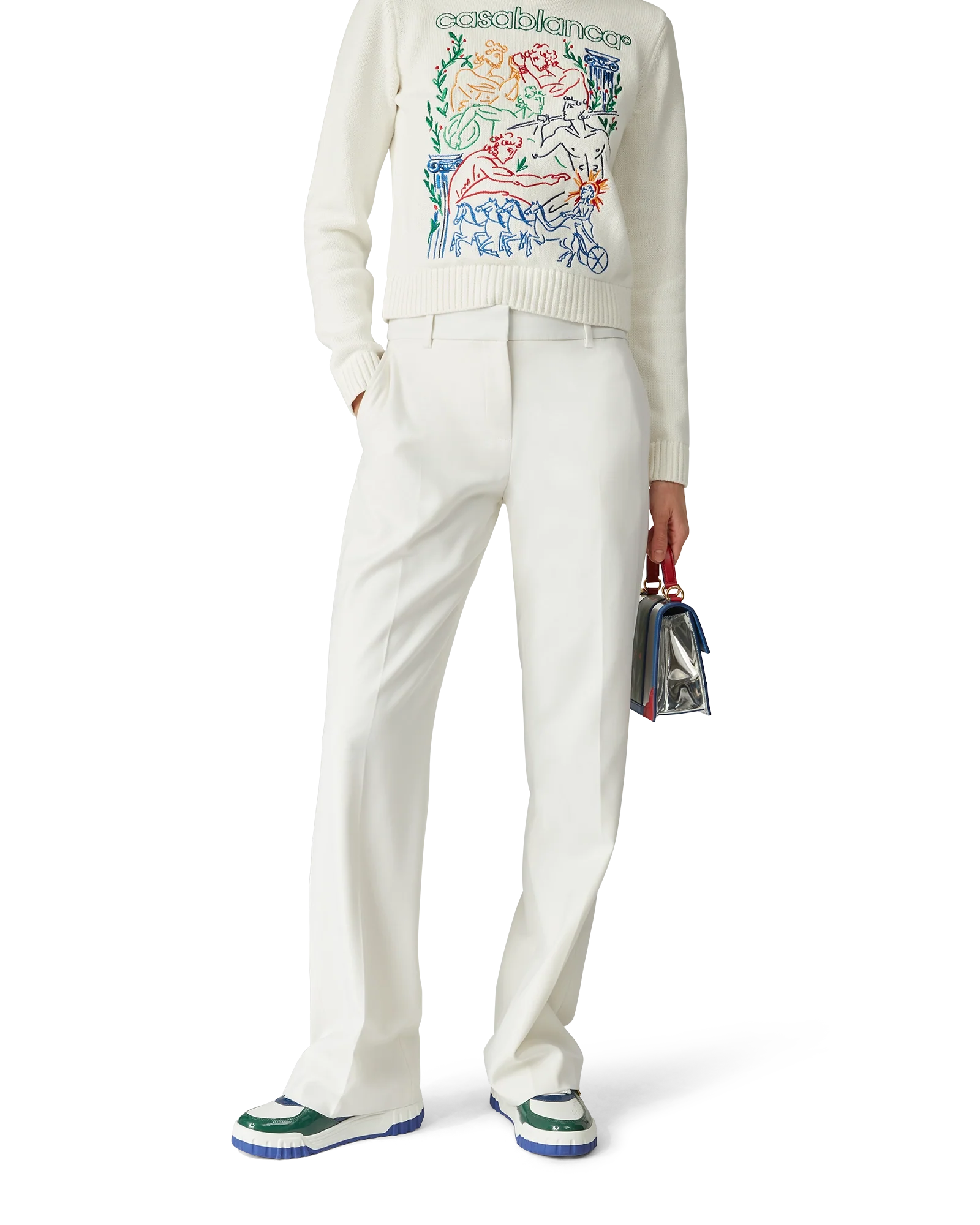 Wool Tailored Trousers
