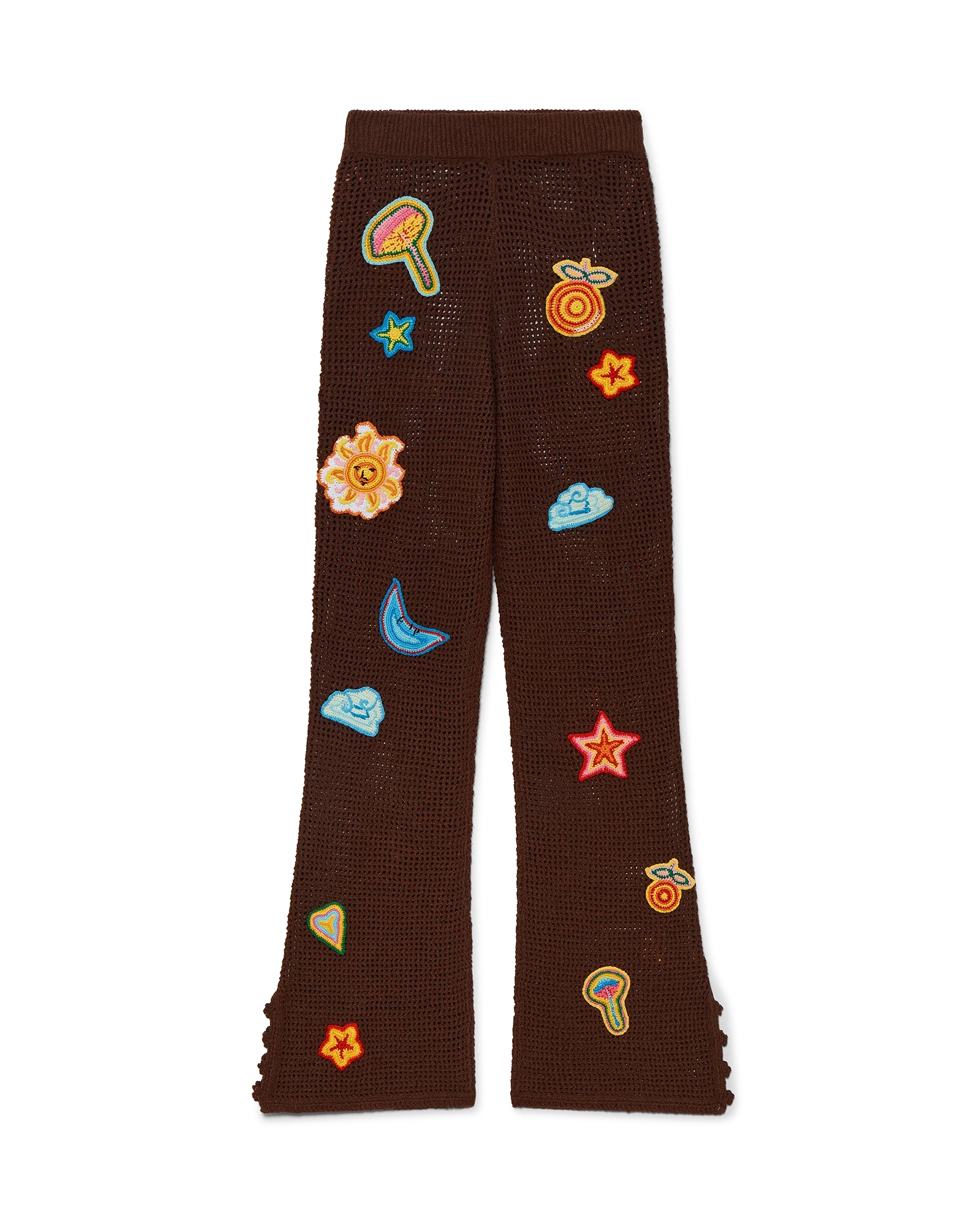Motif Crochet Trousers