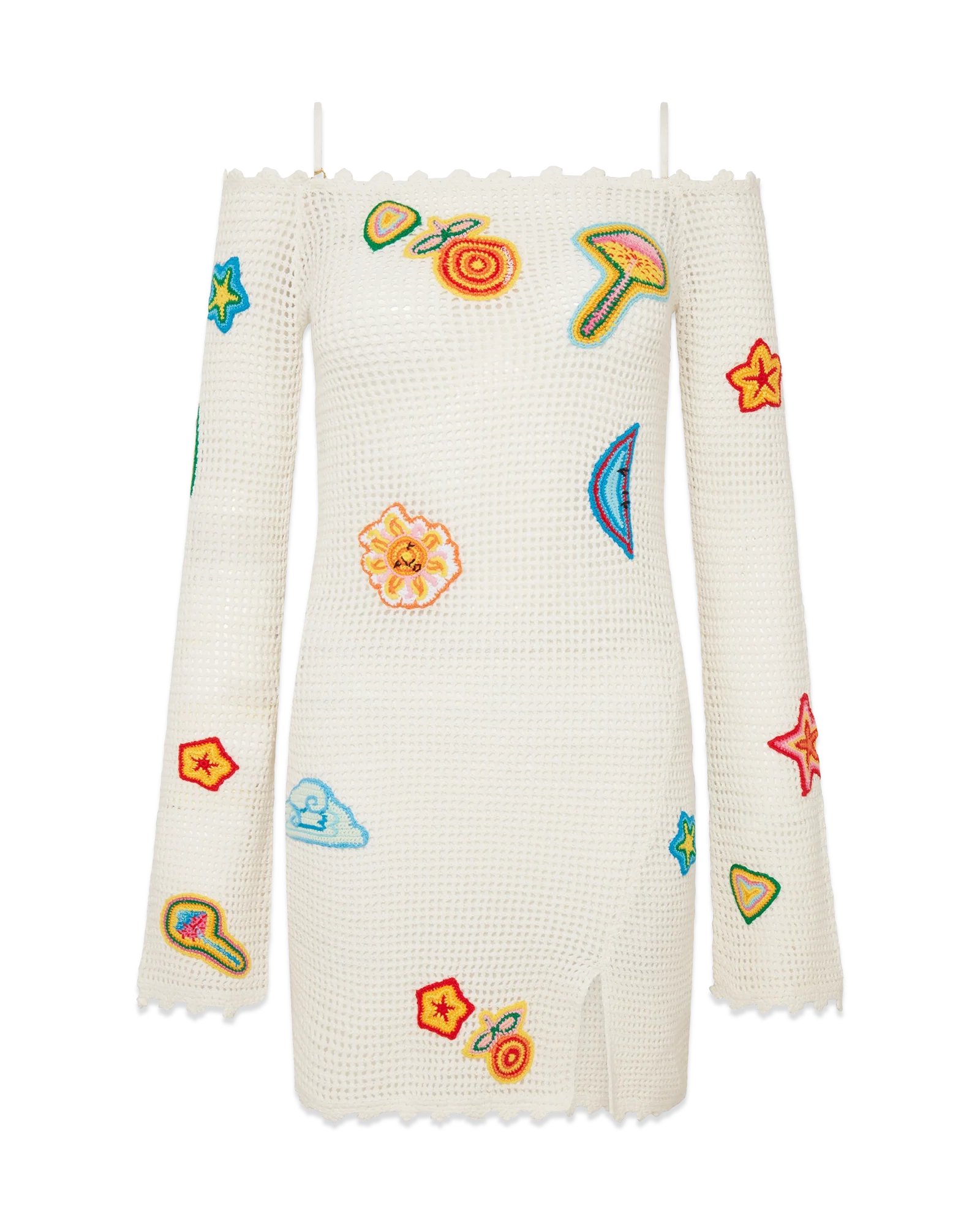 Motif Crochet Dress