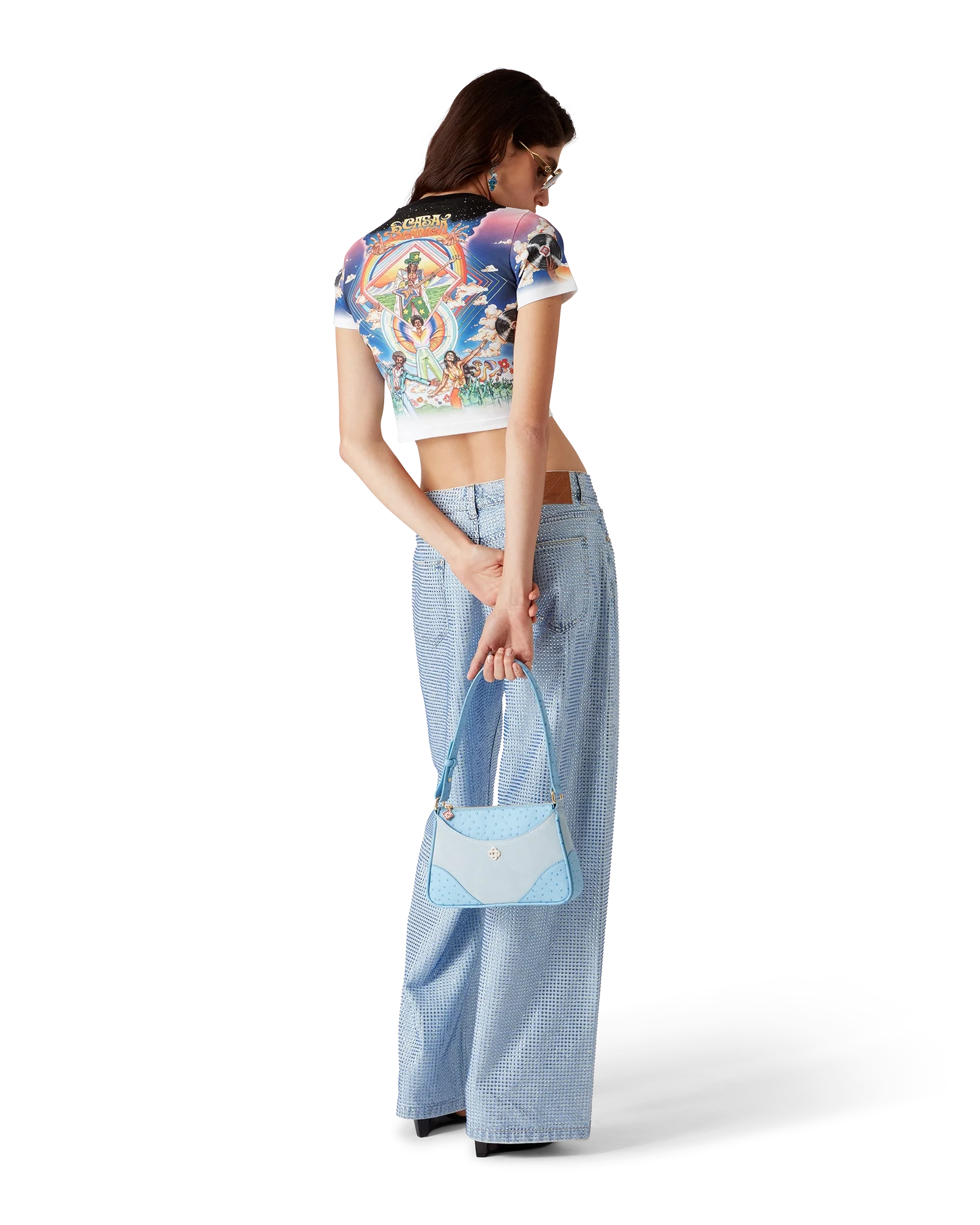 Crystal Embellished Jeans