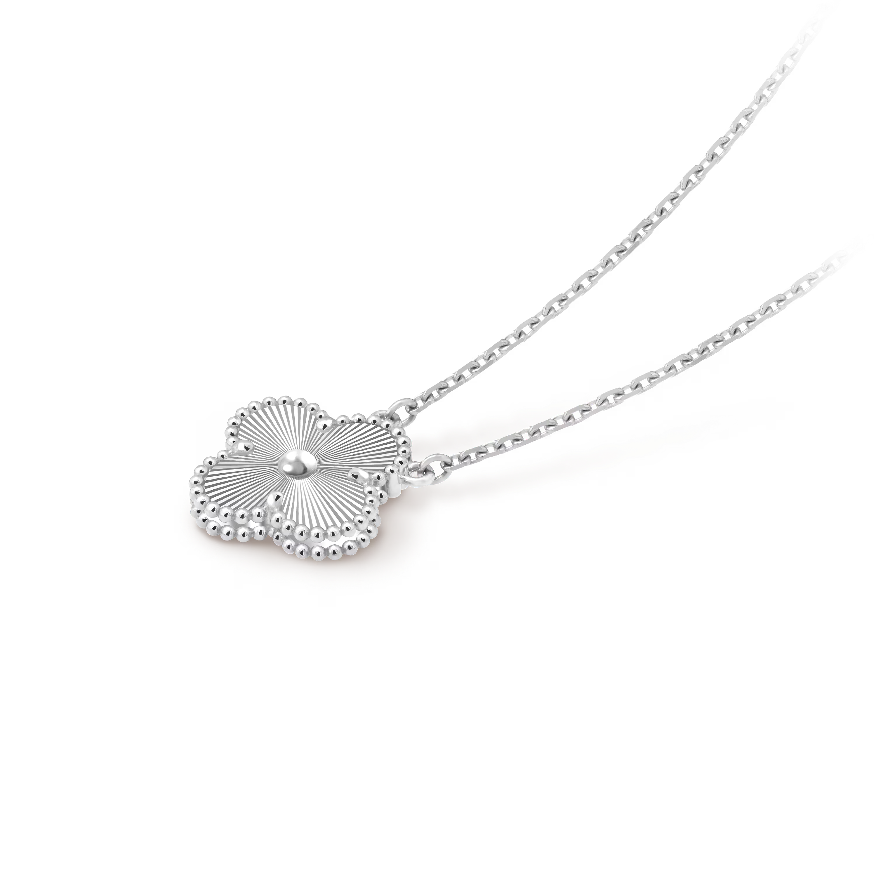 AV four leaf clover necklace
