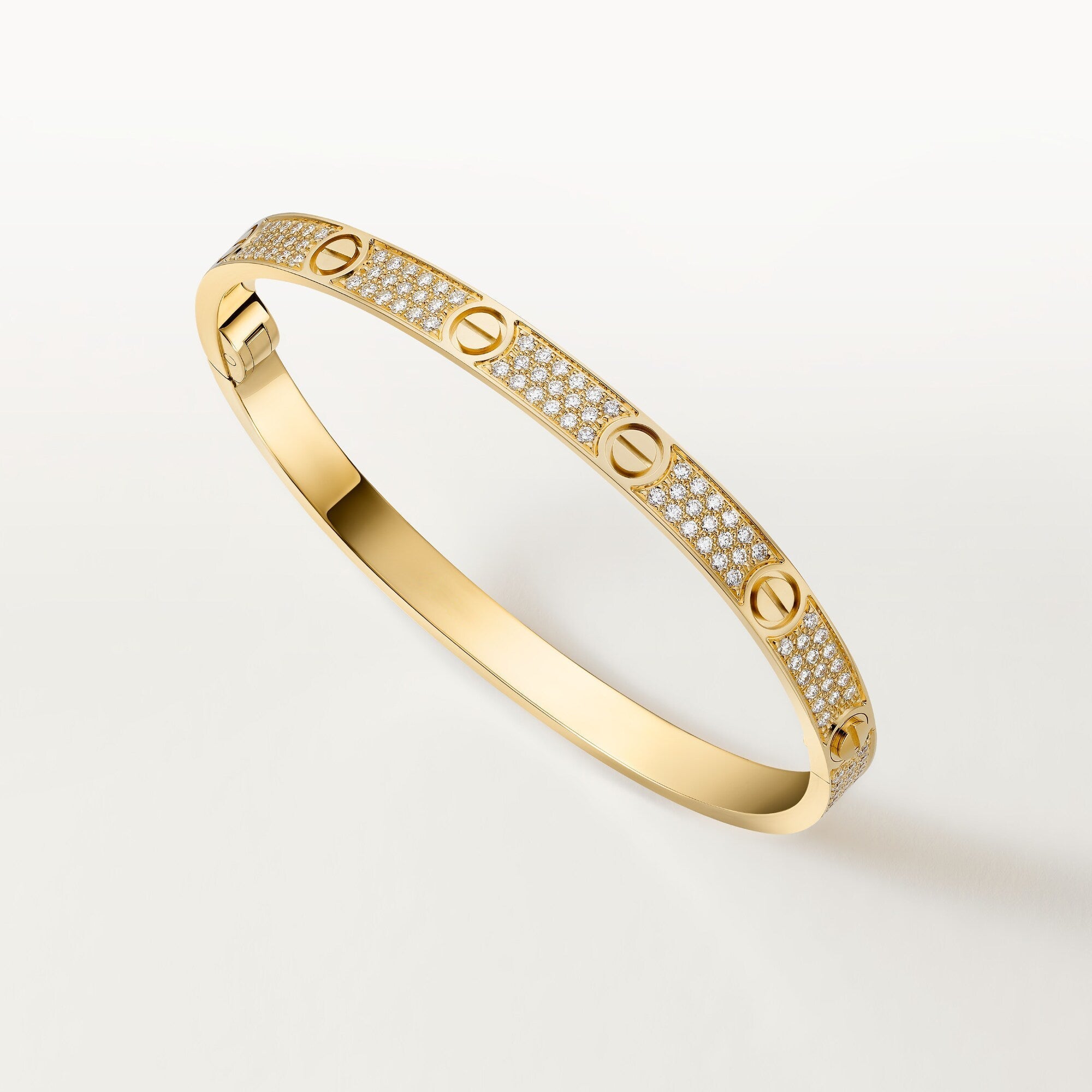 AV Amour bracelet, medium model, paved