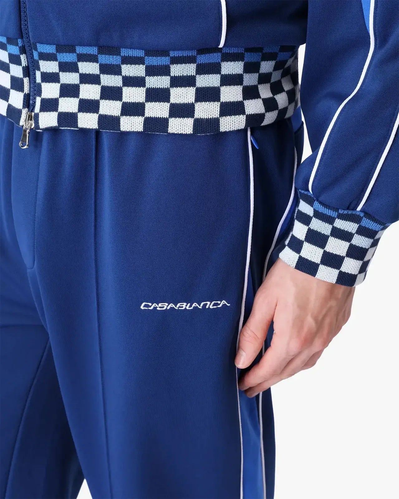 Navy Cyber Tricot Track Set