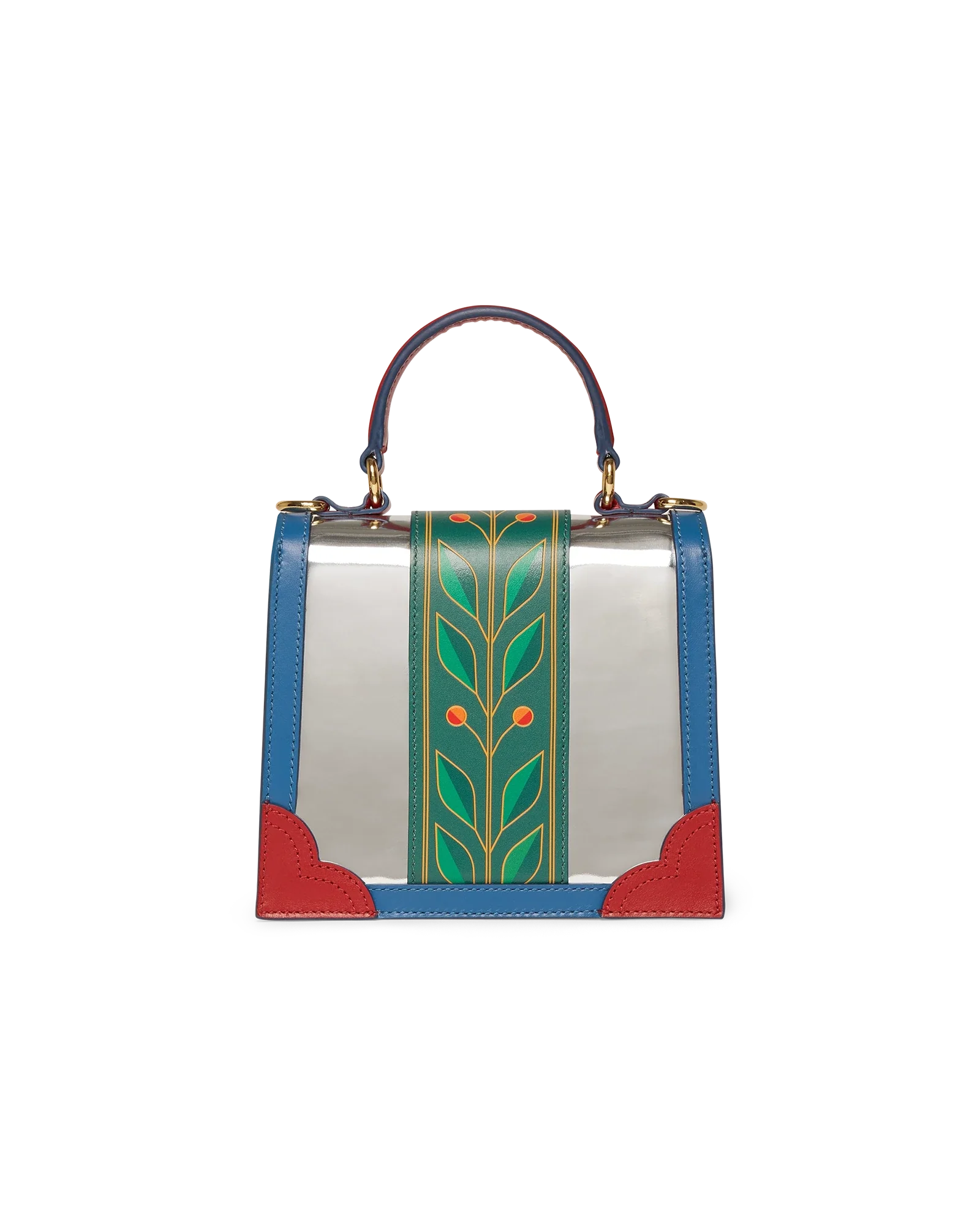 Chrome Laurel Mini Jeanne Bag