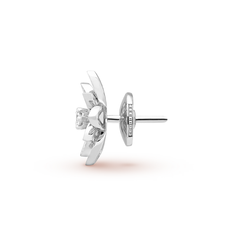 AV Lotus bloom earrings, mini model