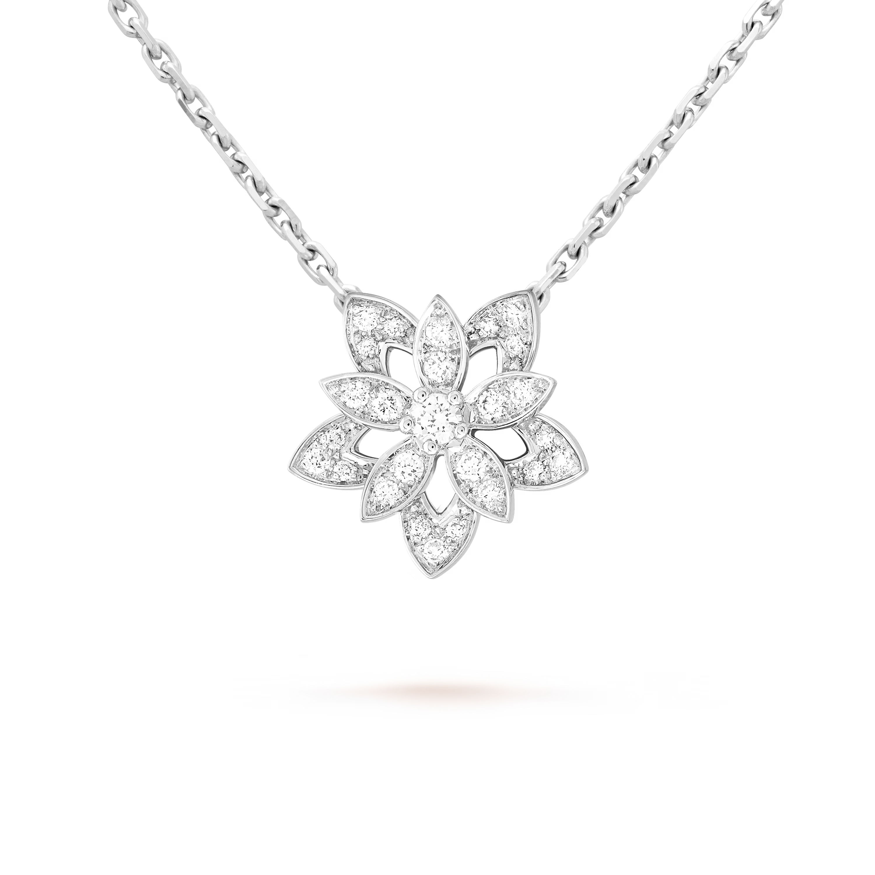 AV Lotus bloom necklace, mini model