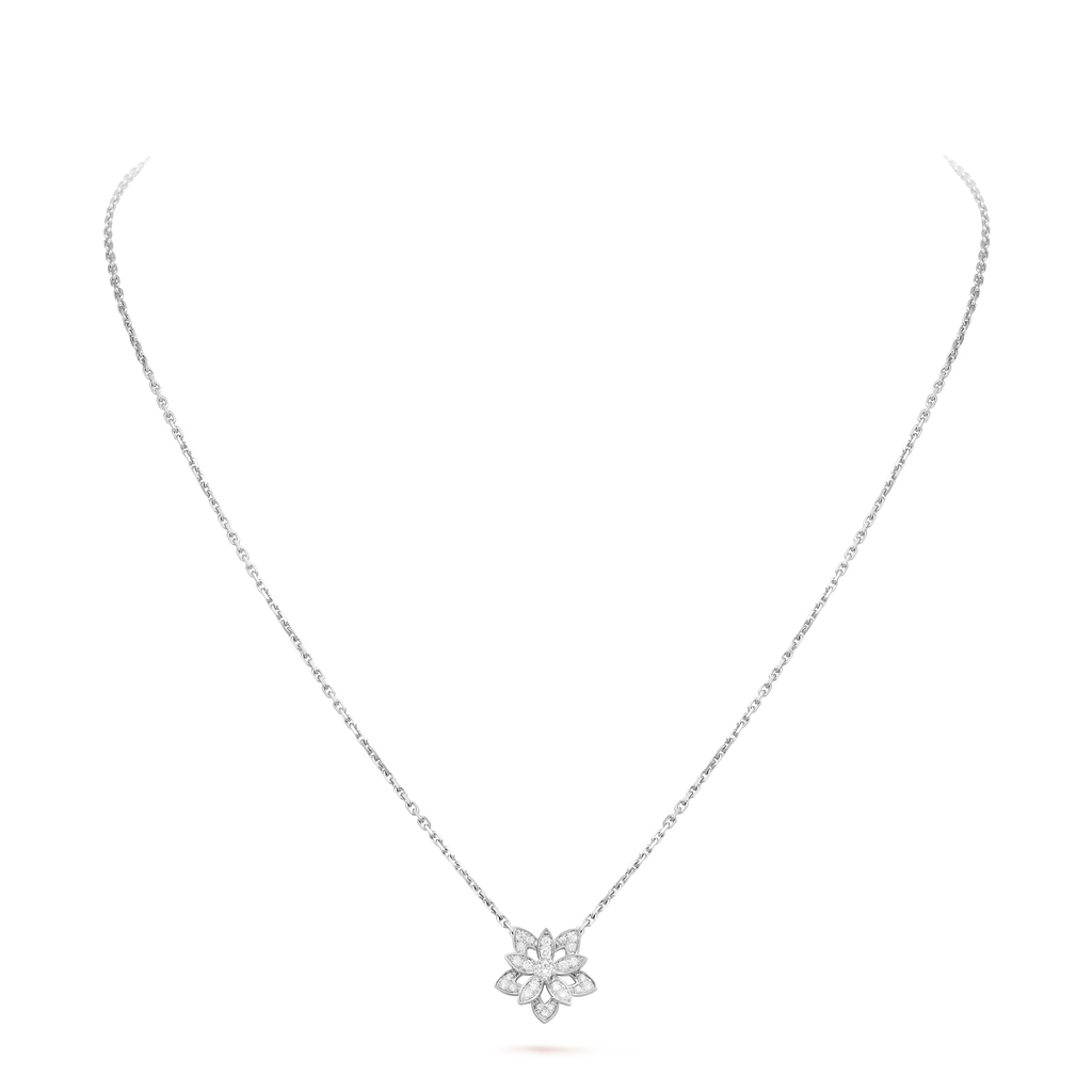 AV Lotus bloom necklace, mini model