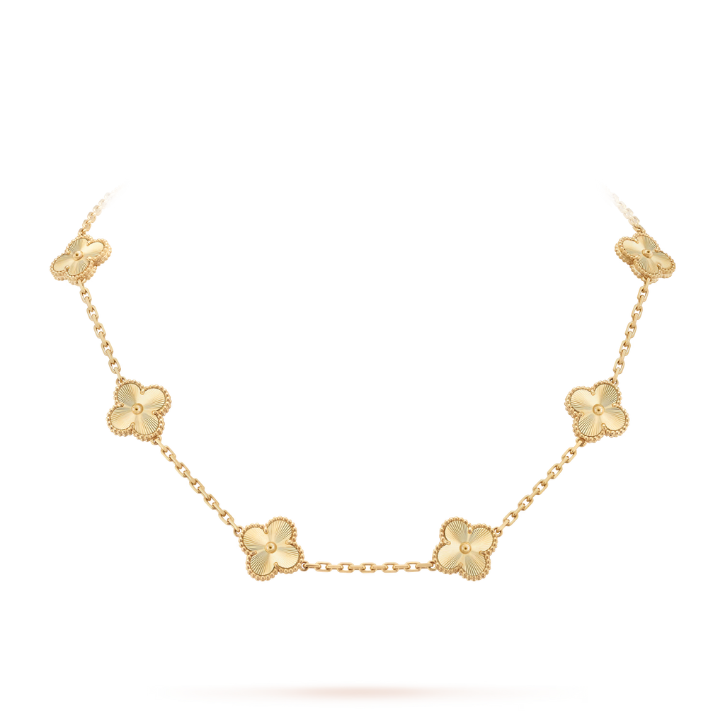 AV four leaf clover necklace, 10 motifs