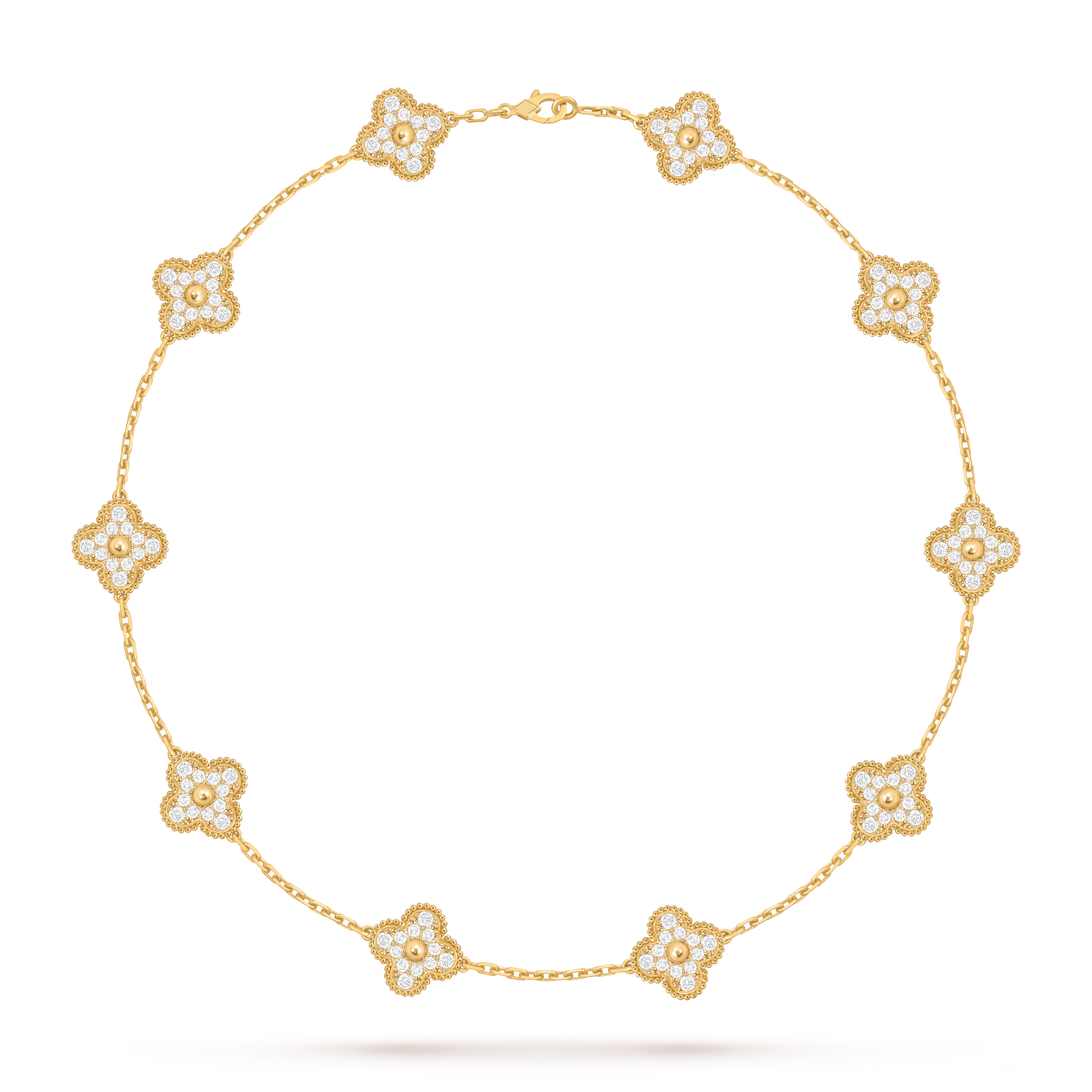 AV four leaf clover necklace, 10 motifs
