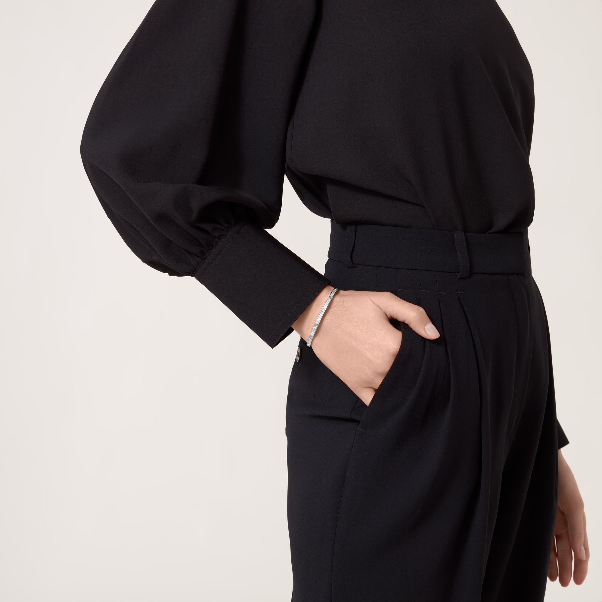 AV Amour bracelet, small model, paved