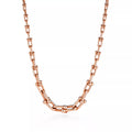 AV Pulse Necklace - Graduated Link (Rose Gold)