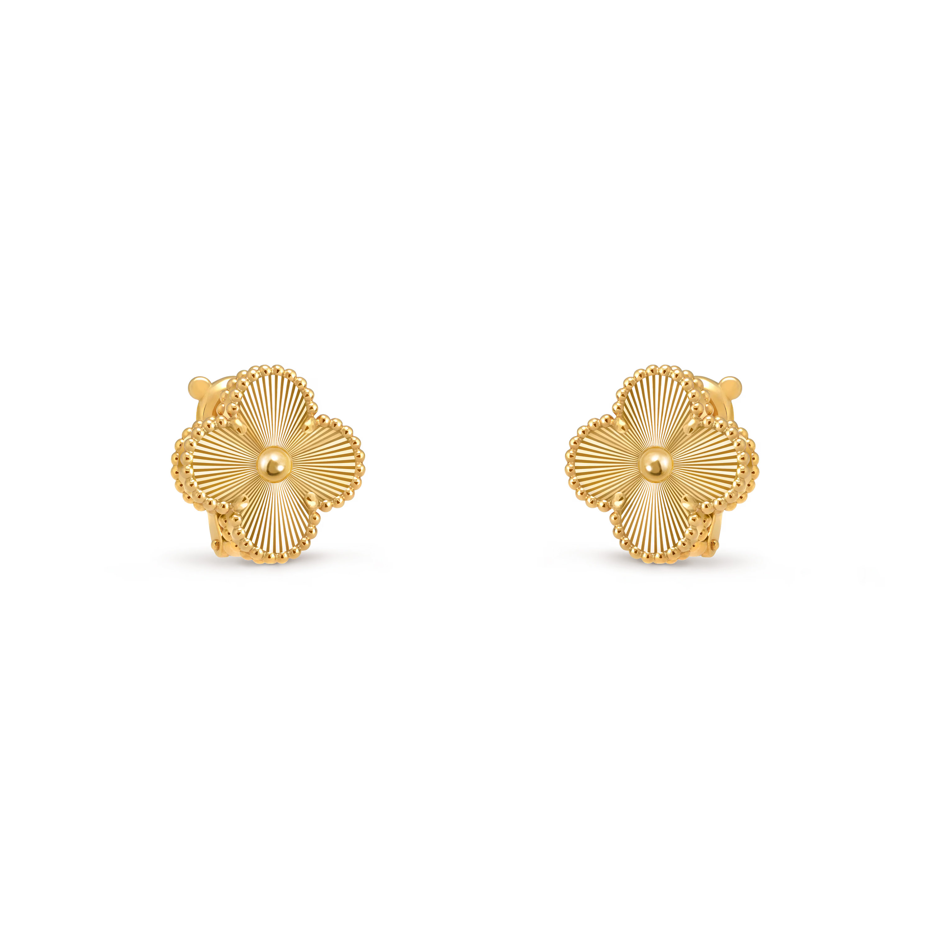 AV four leaf clover earrings