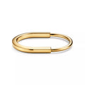 AV Lock Bracelet - Bangle in Yellow Gold