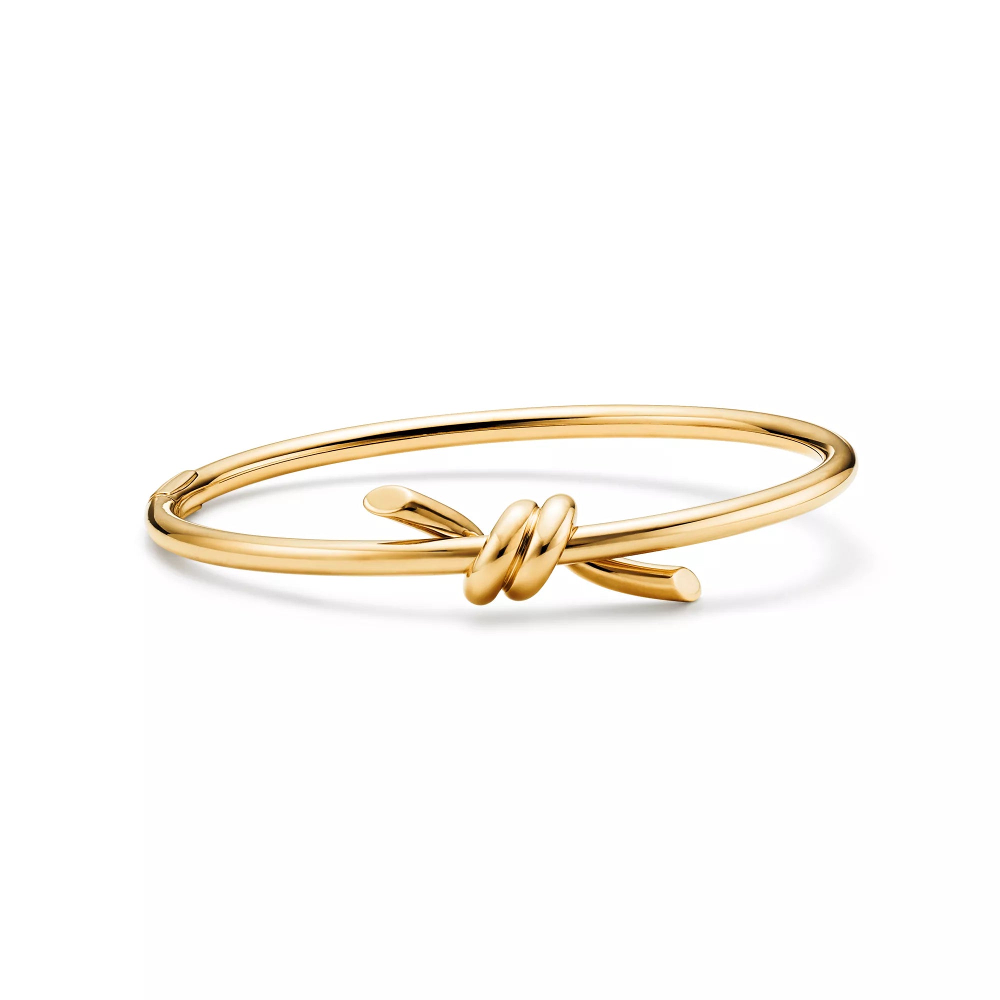 AV Lucent Bracelet - Wire Bangle in Yellow Gold