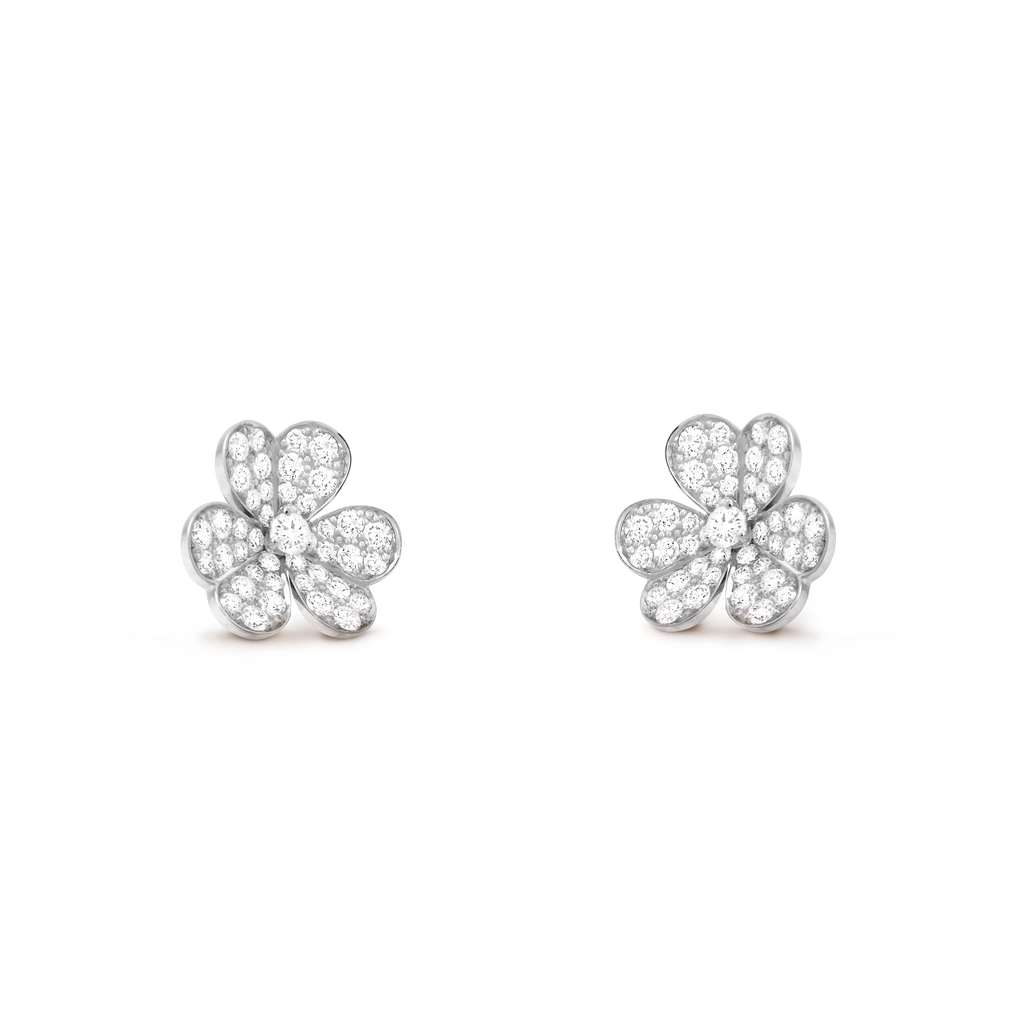 AV Fleur de lumière pendant earrings