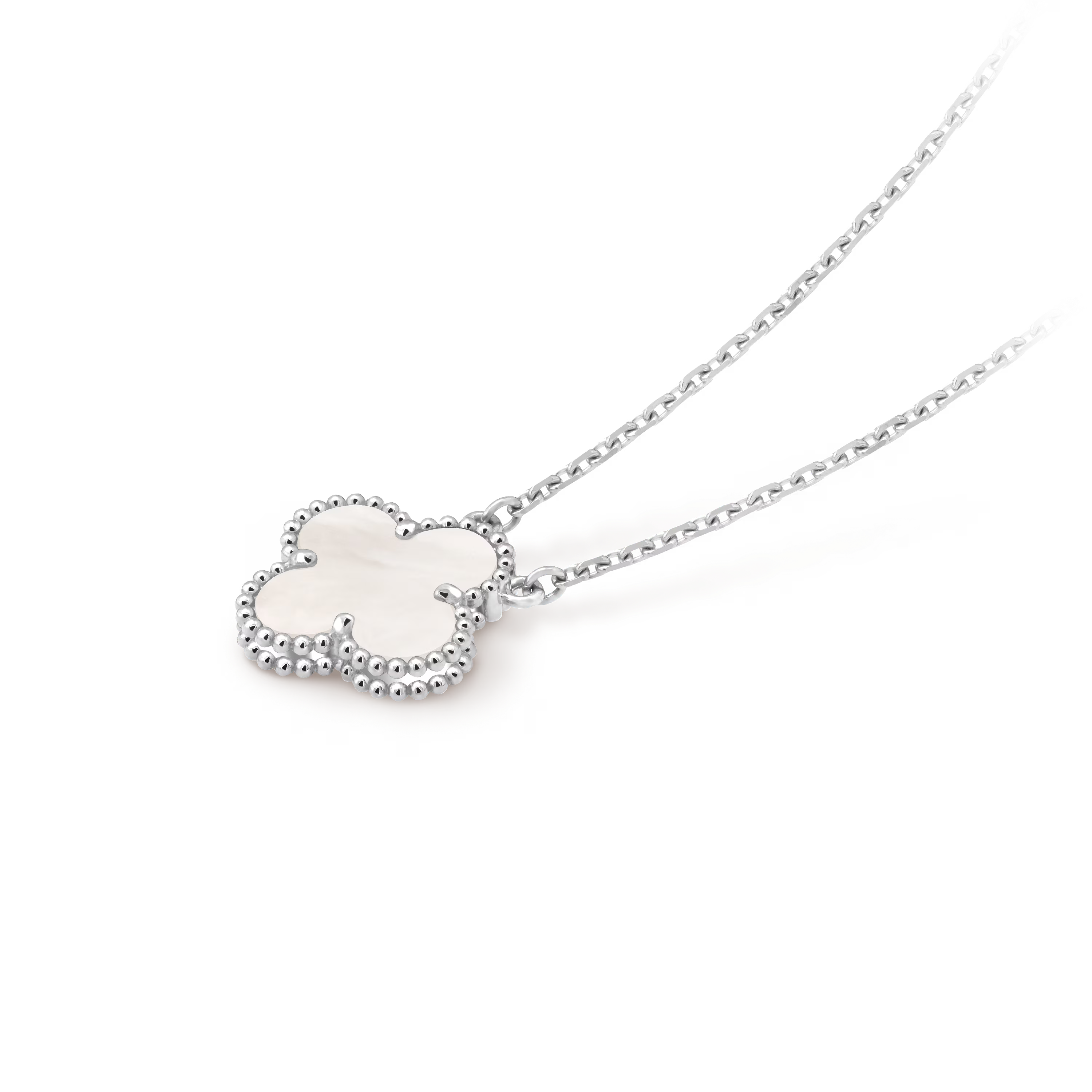 AV four leaf clover necklace