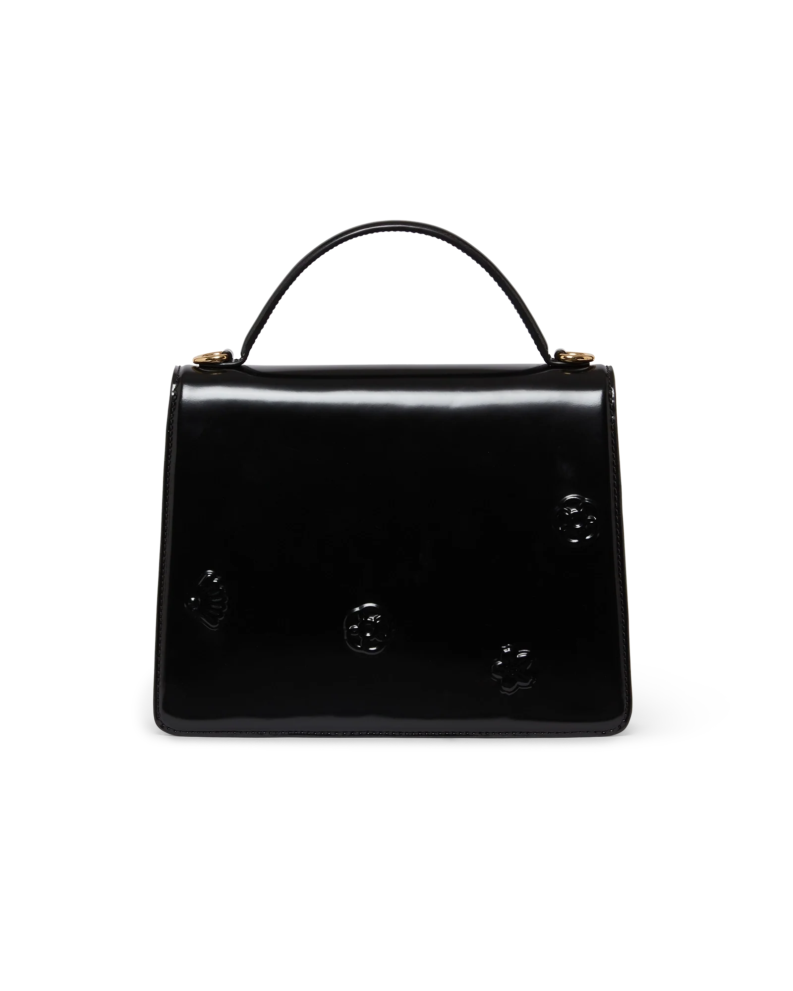 Black Emblems Jeanne Bag