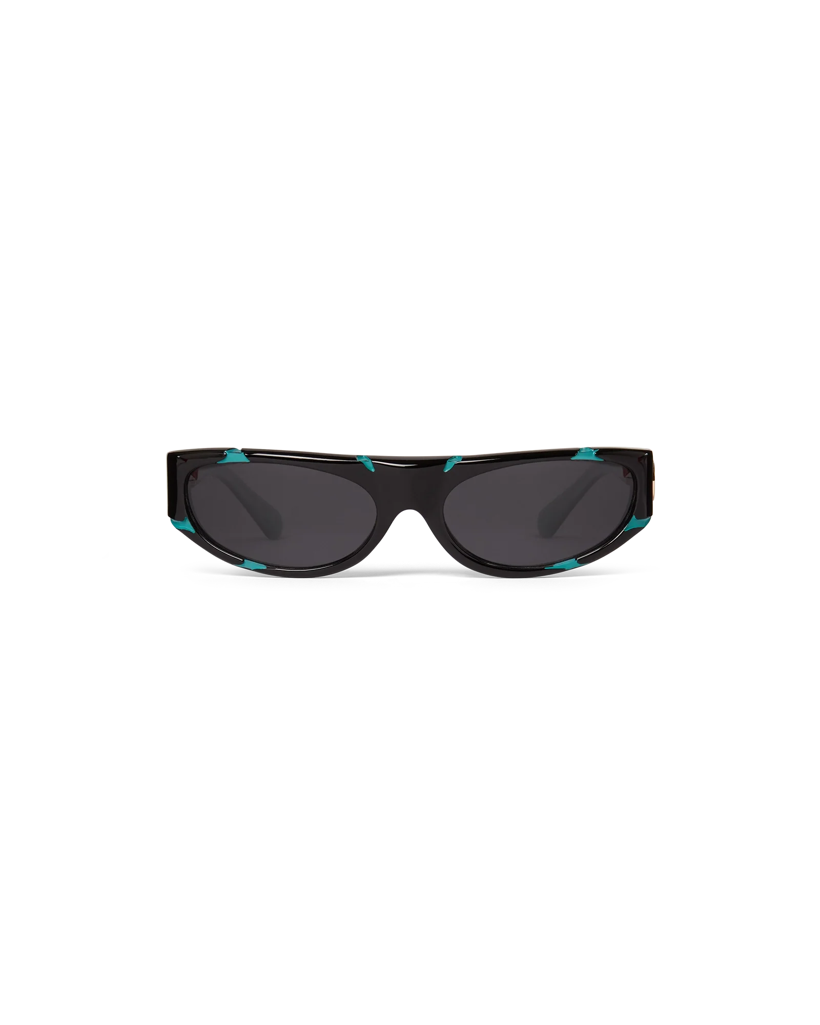 Black & Mint Sport Sunglasses