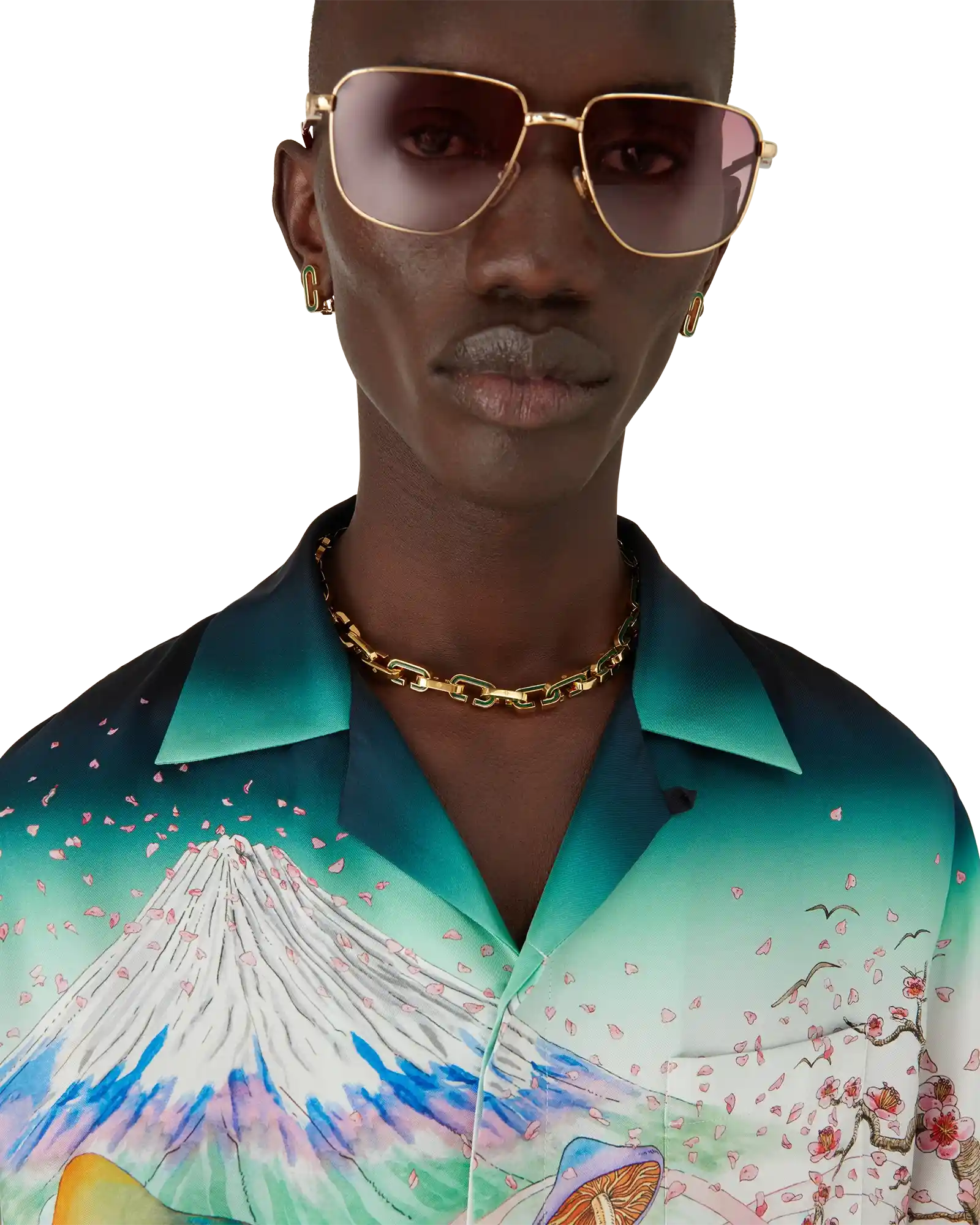 C Link Necklace