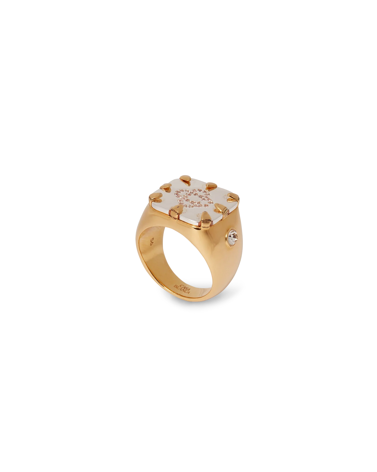 CC Logo Signet Ring
