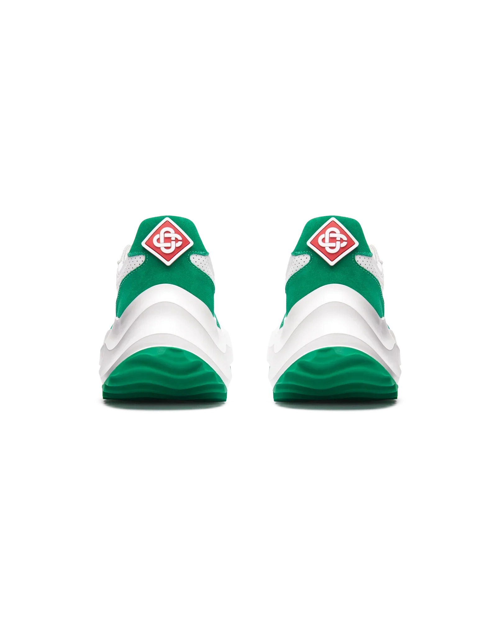 Women's Atlantis White & Tennis Green Sneaker