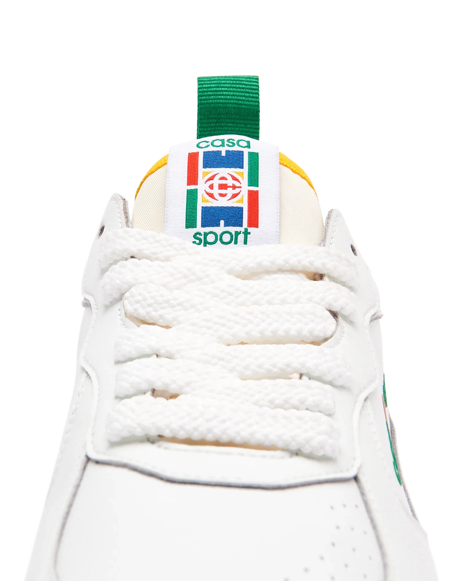 Men's Court White & Green Sneaker