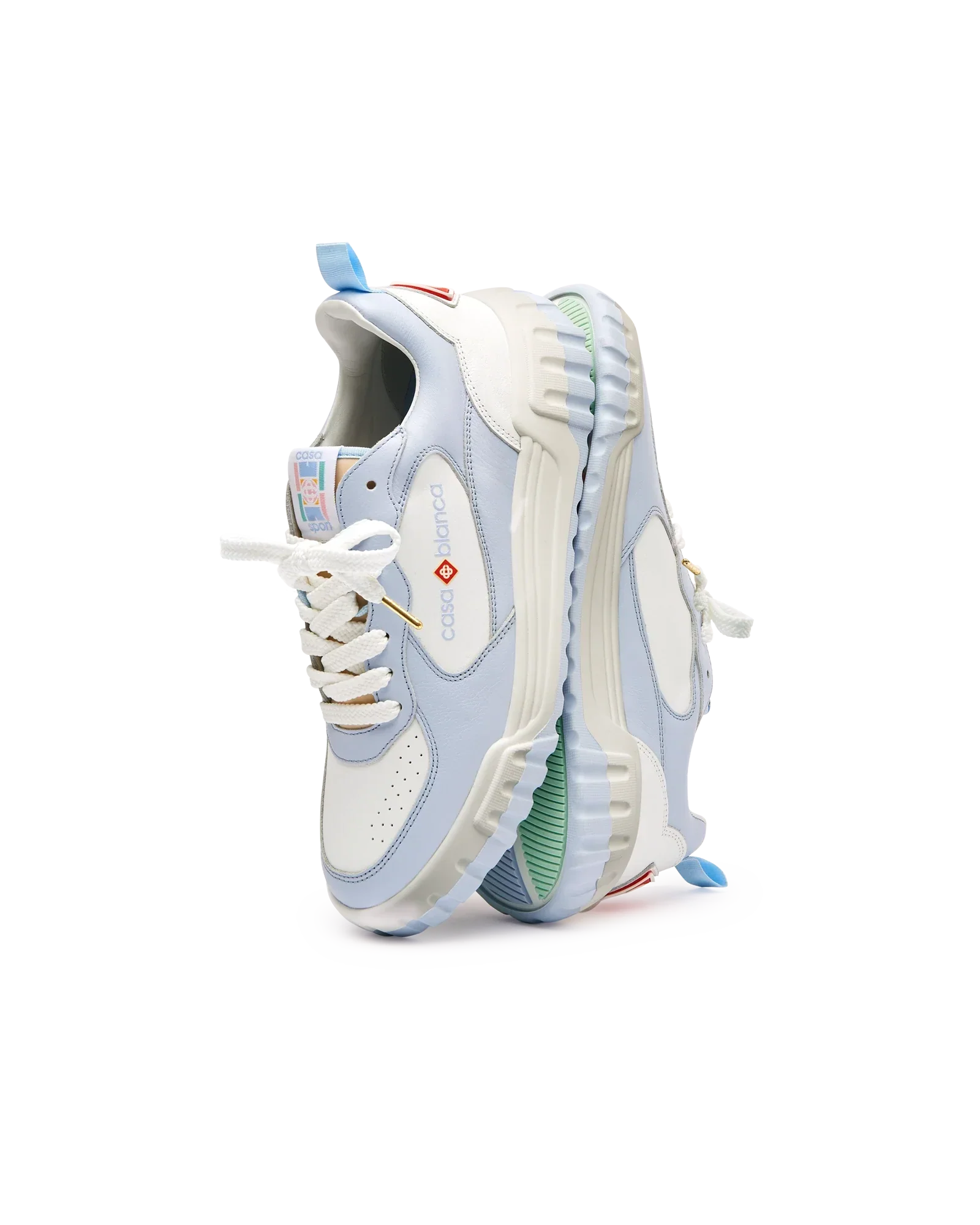 Women's Court White & Powder Blue Sneaker