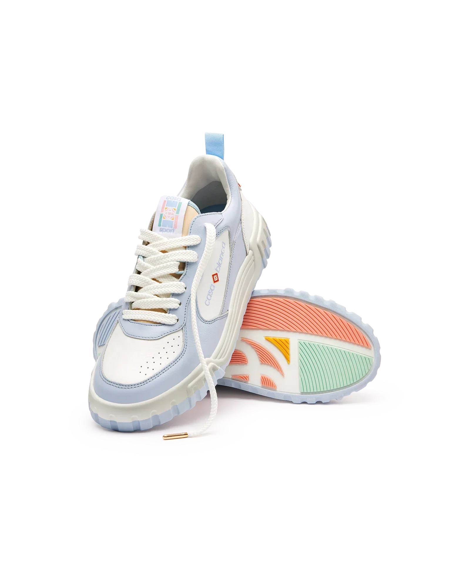 Women's Court White & Powder Blue Sneaker