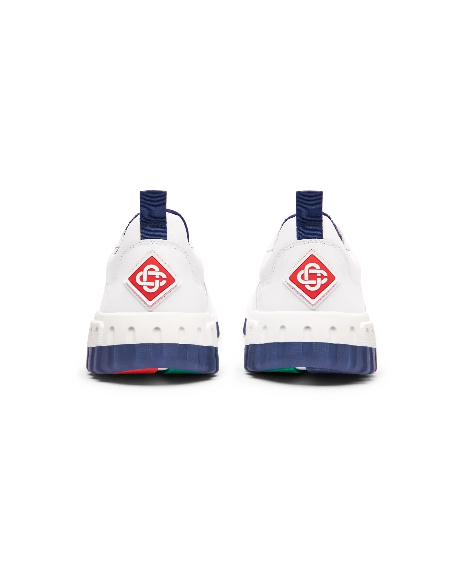 Men's Court White & Navy Sneaker