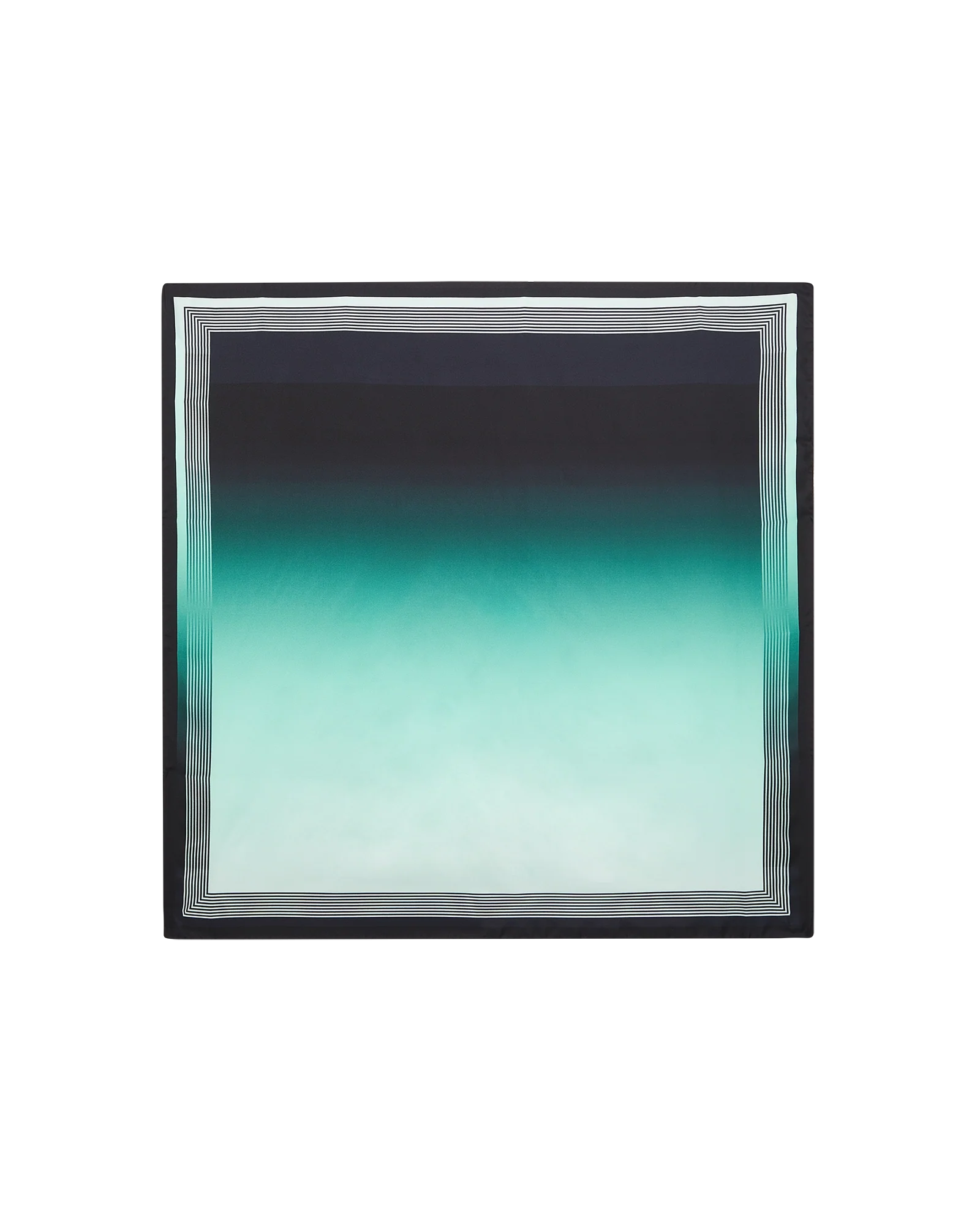 Gradient Ping Pong Large Silk Scarf