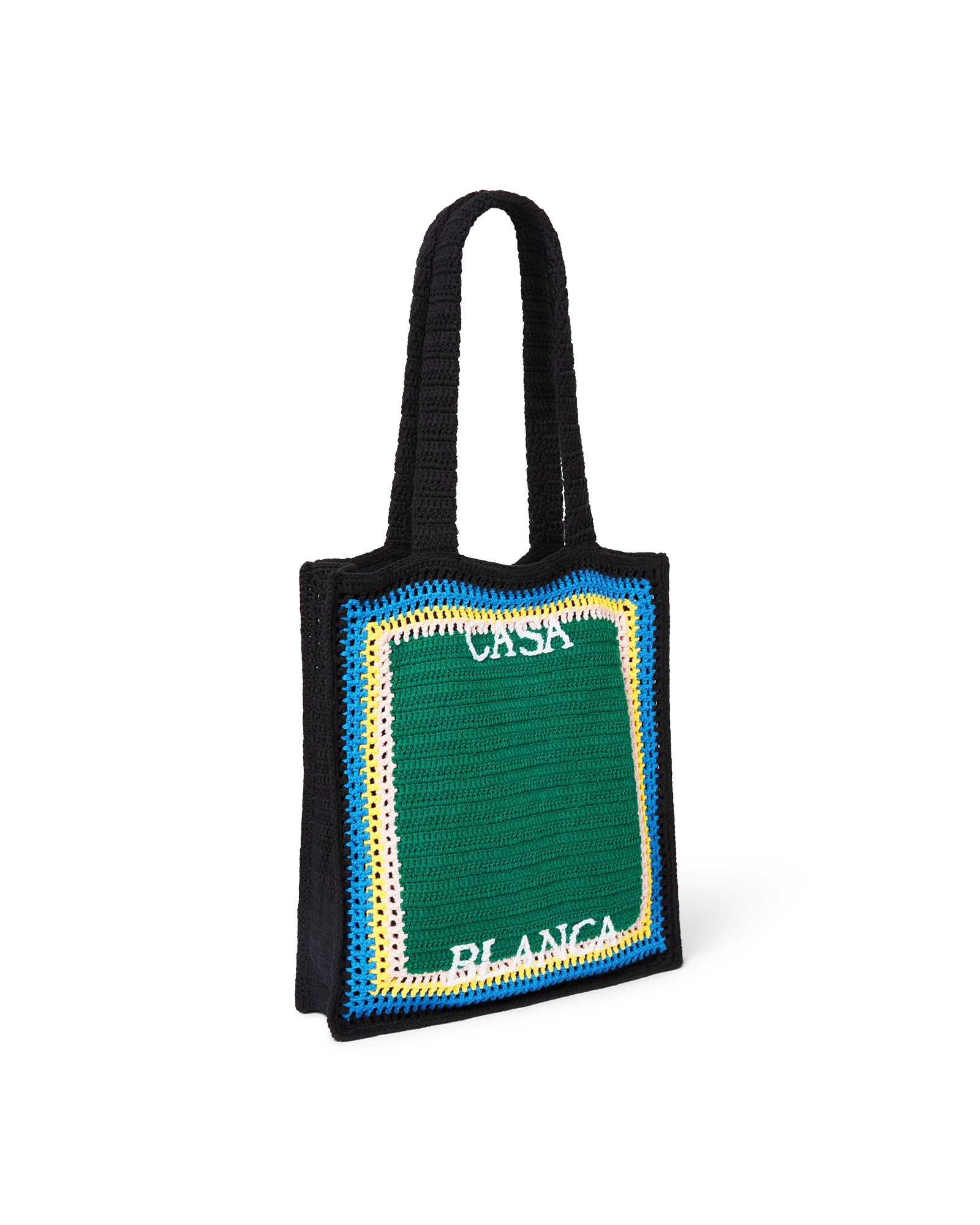 Stripe Crochet Bag