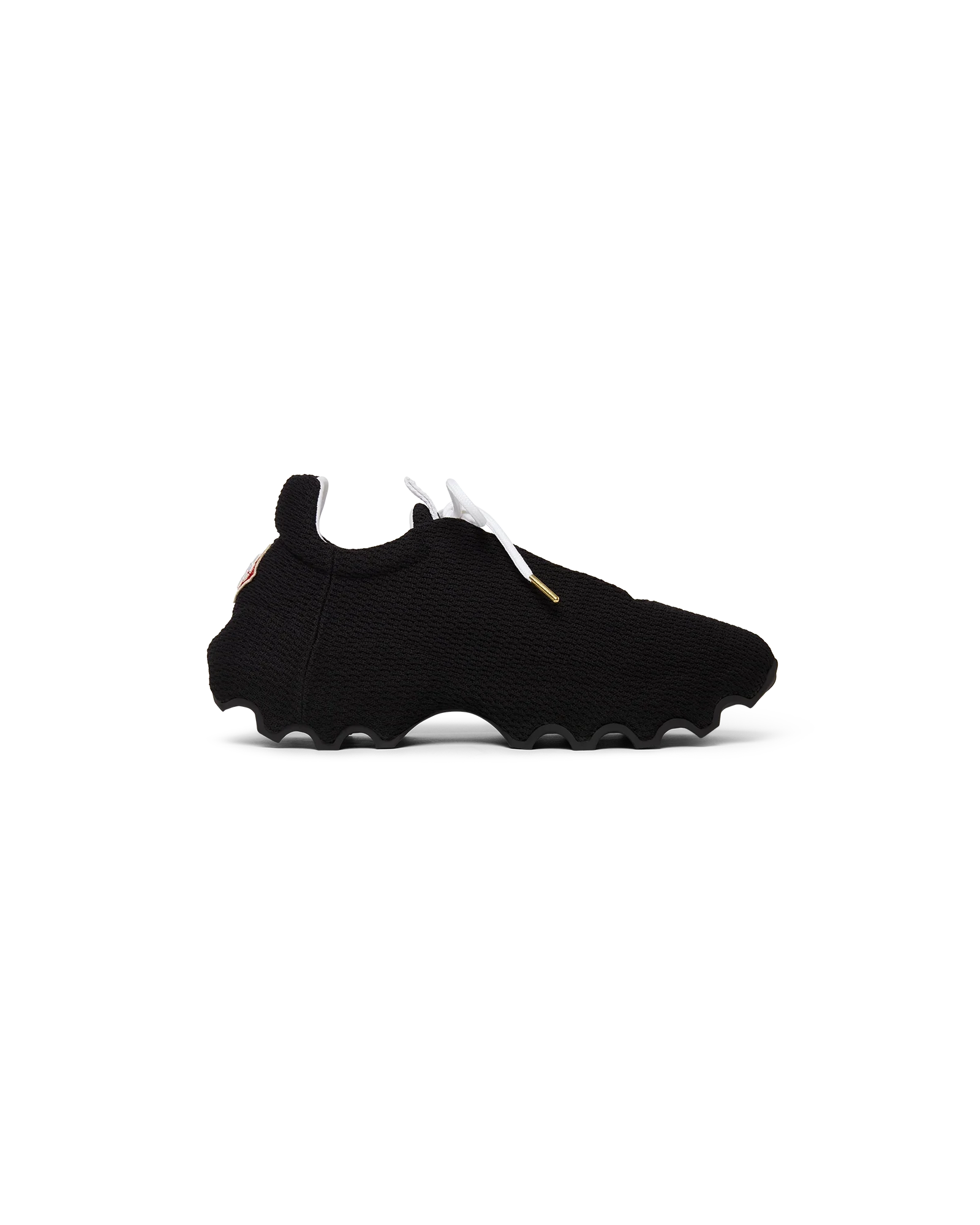 Men's Black Arch Knit Sneaker