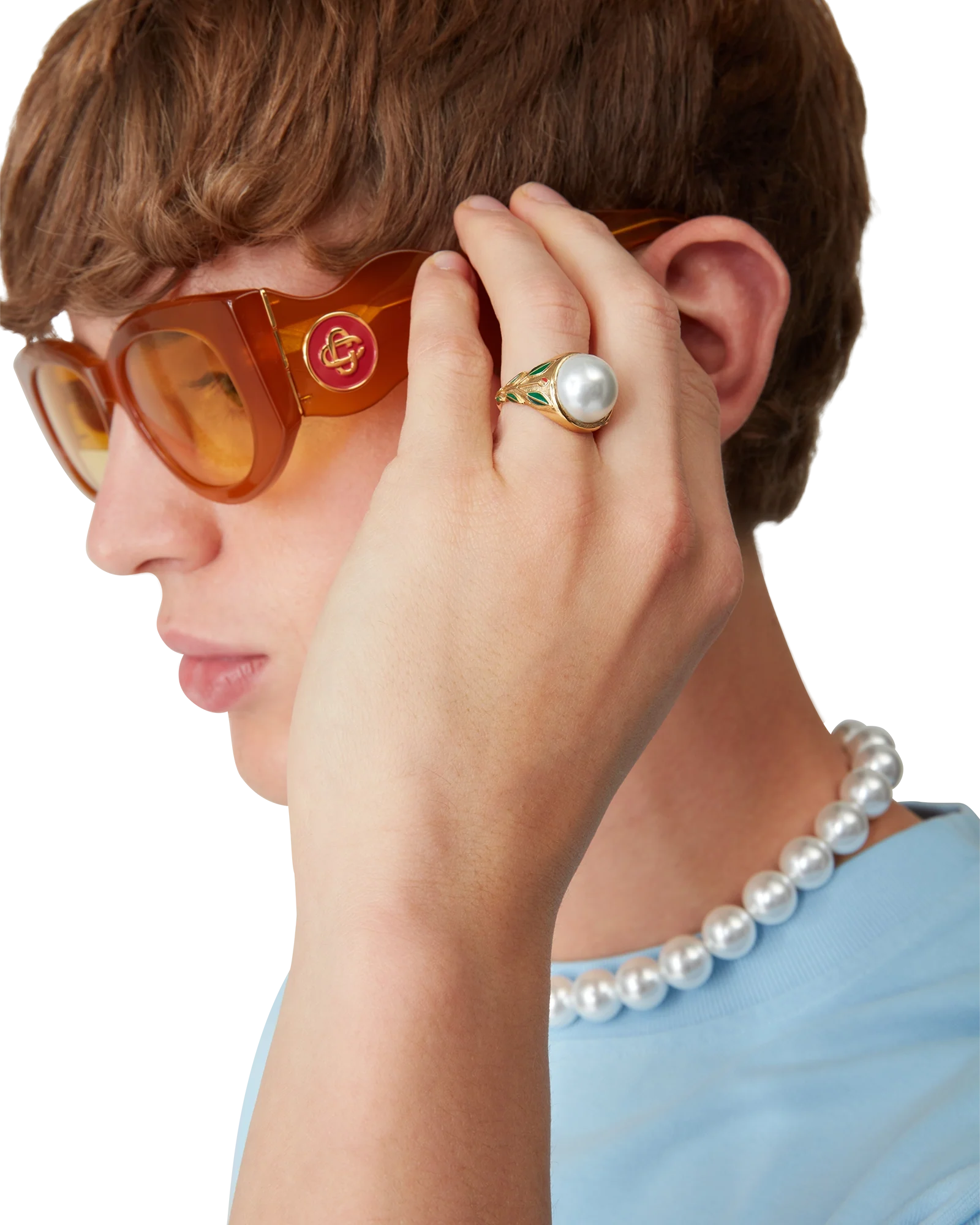 Pearl Signet Ring