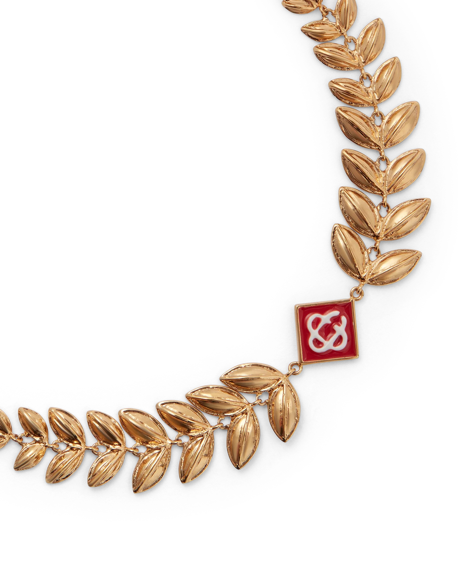 Gold Laurel Leaf Bracelet