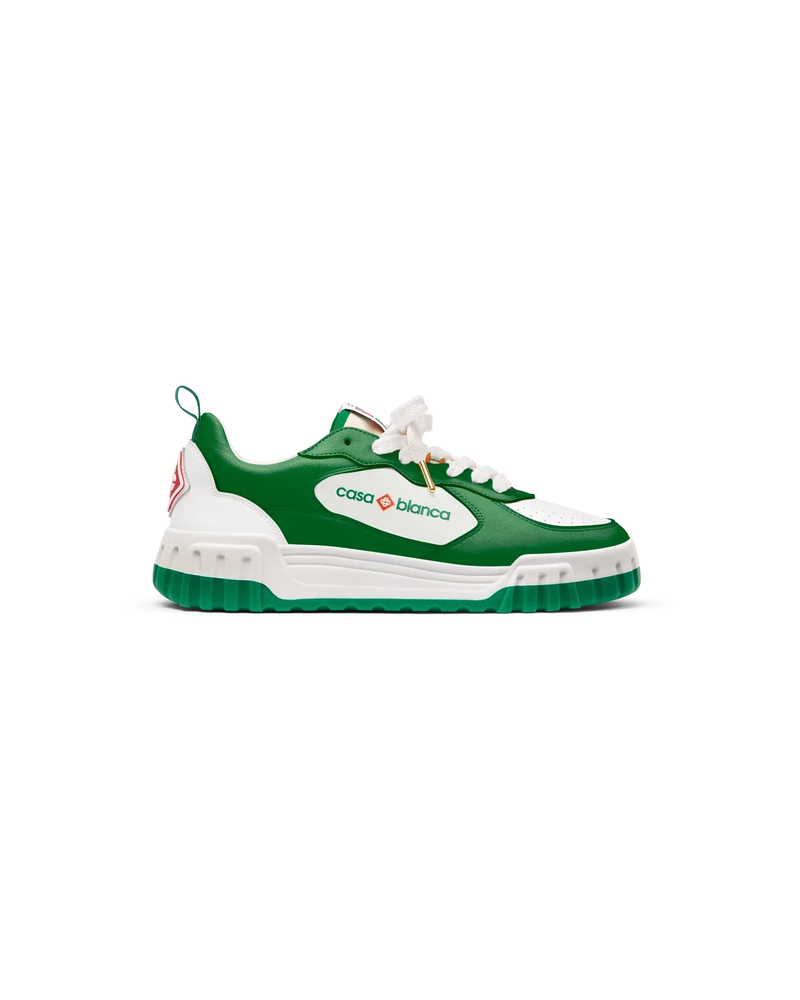 Women's Court Green & White Sneaker