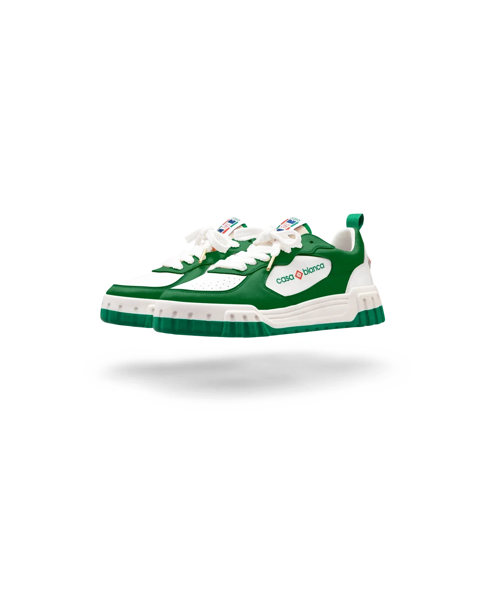Men's Court Green & White Sneaker