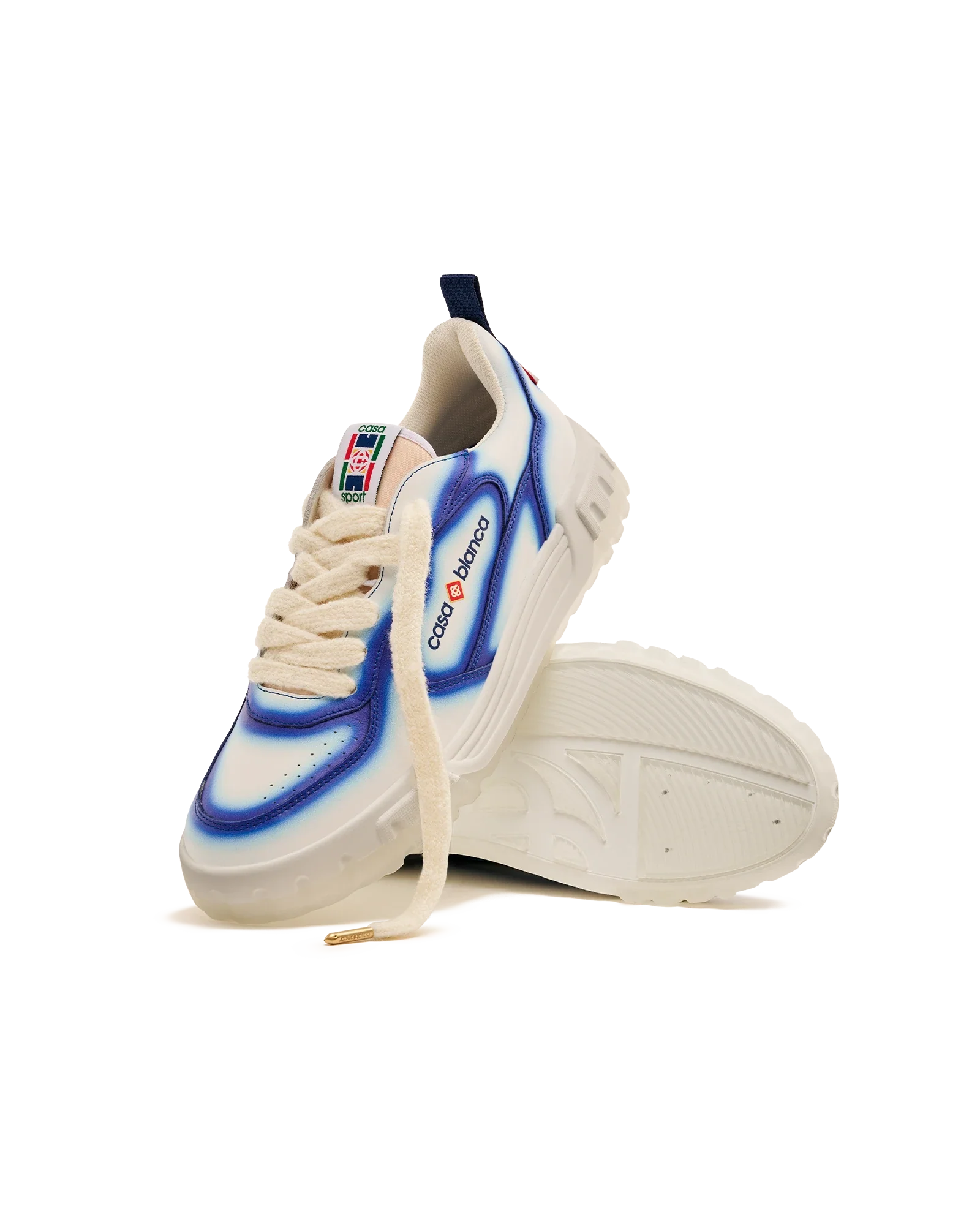 Women's Court Blue Fade Sneaker