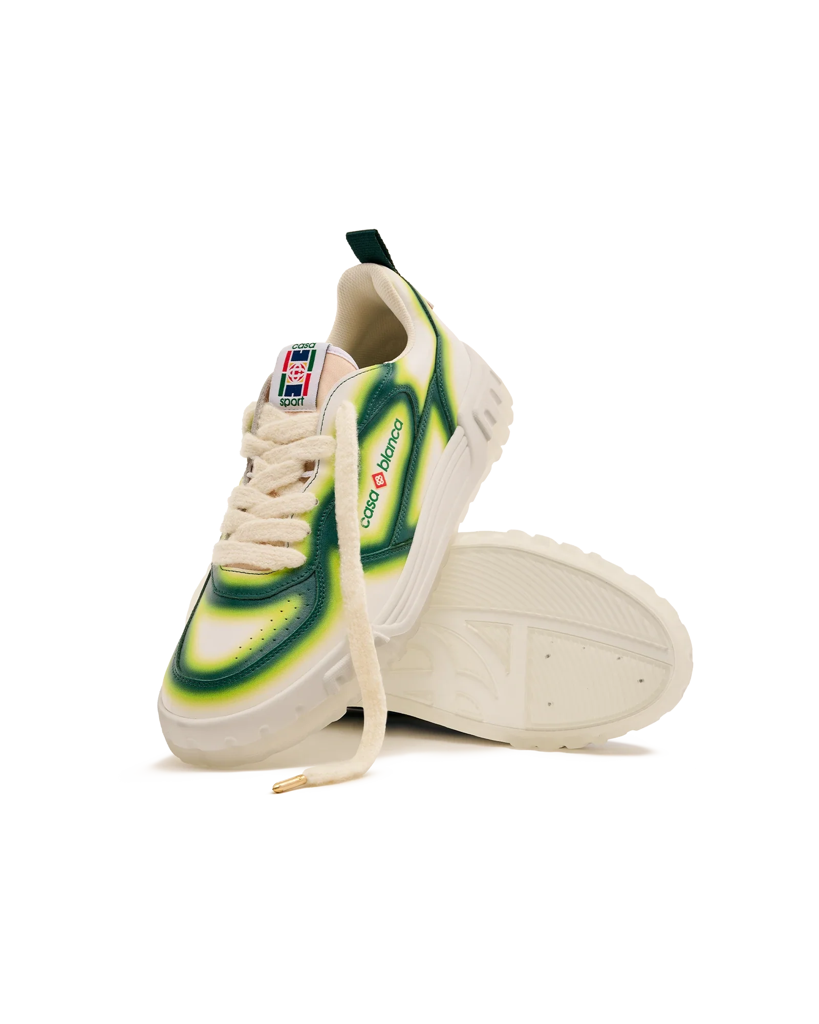 Men's Court Green Fade Sneaker