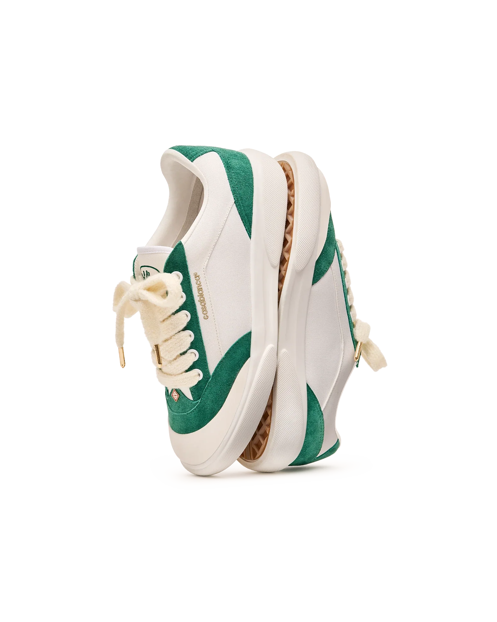Men's Del Mar White & Green Sneaker