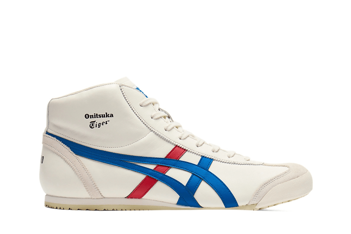 Onitsuka Tiger Mexico Mid Runner Cream/Directoire Blue Bege