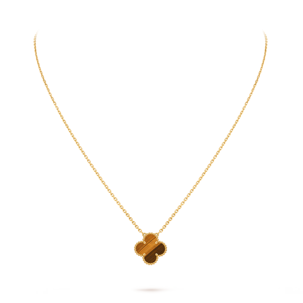 AV four leaf clover necklace